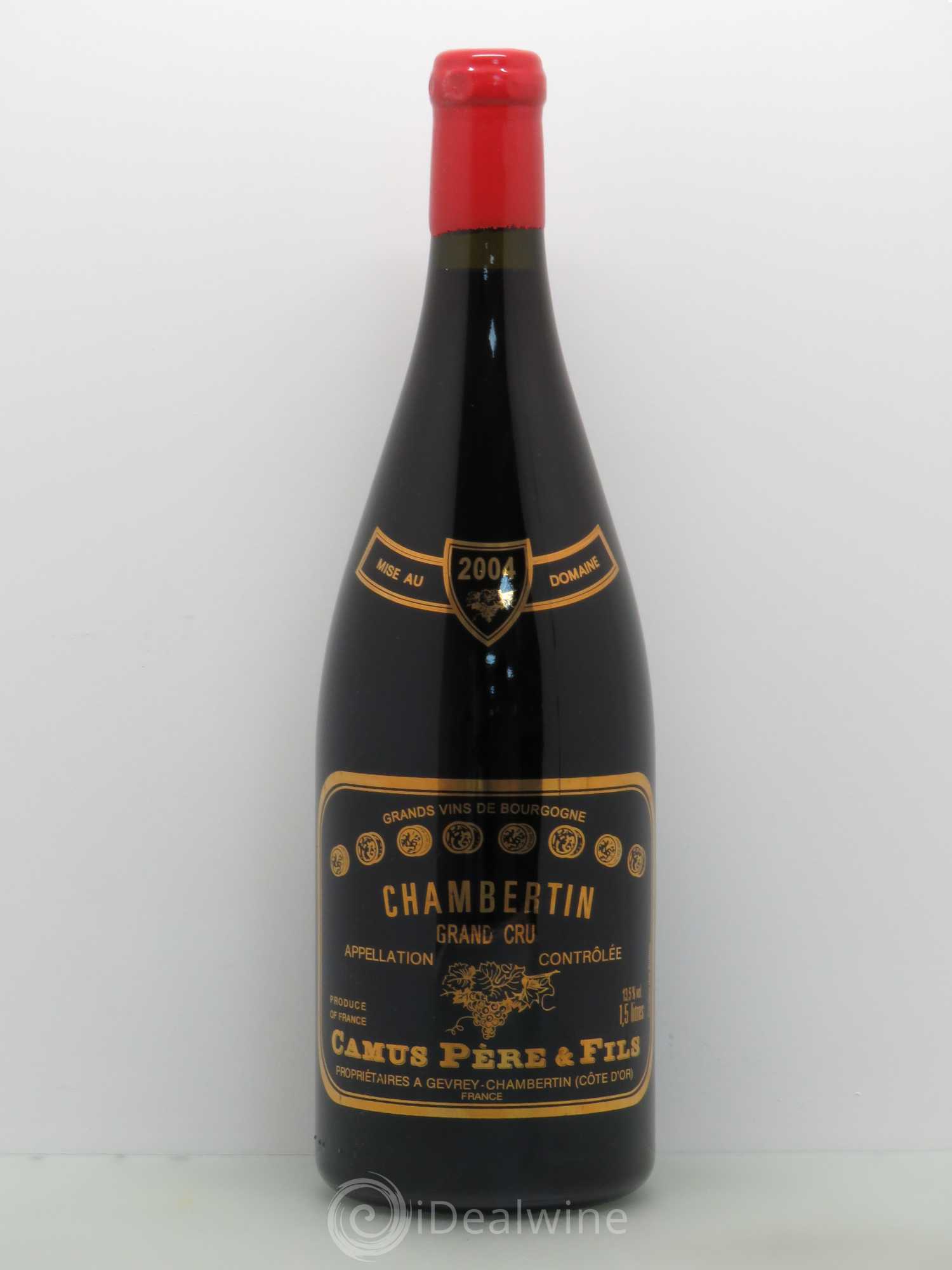 Chambertin Grand Cru Camus Pere Et Fils 2004 - Posten von 1 Magnum - 0