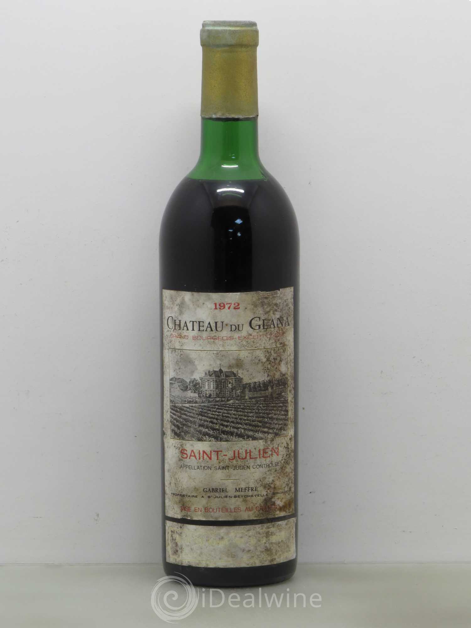 Château du Glana 1972 - Lot de 1 bouteille - 0