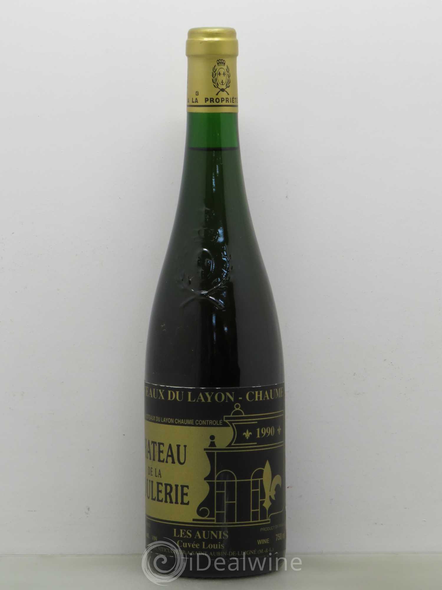 Coteaux du Layon Cuvée Louis - Château de la Roulerie 1990 - Lotto di 1 bottiglia - 0