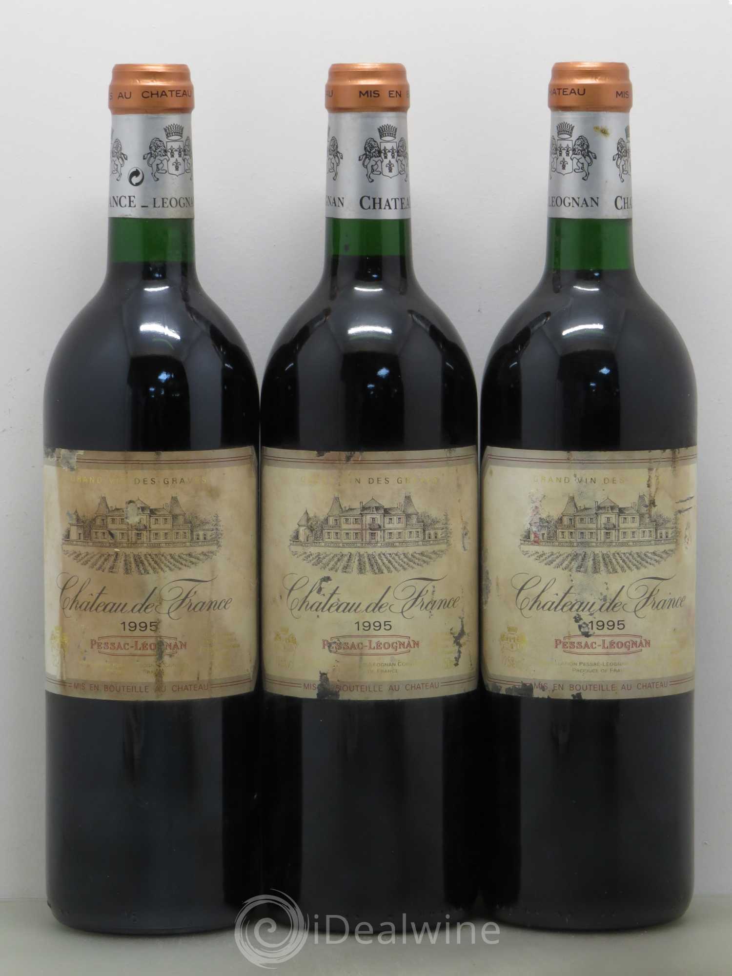 Château de France 1995 - Lot de 3 bouteilles - 0