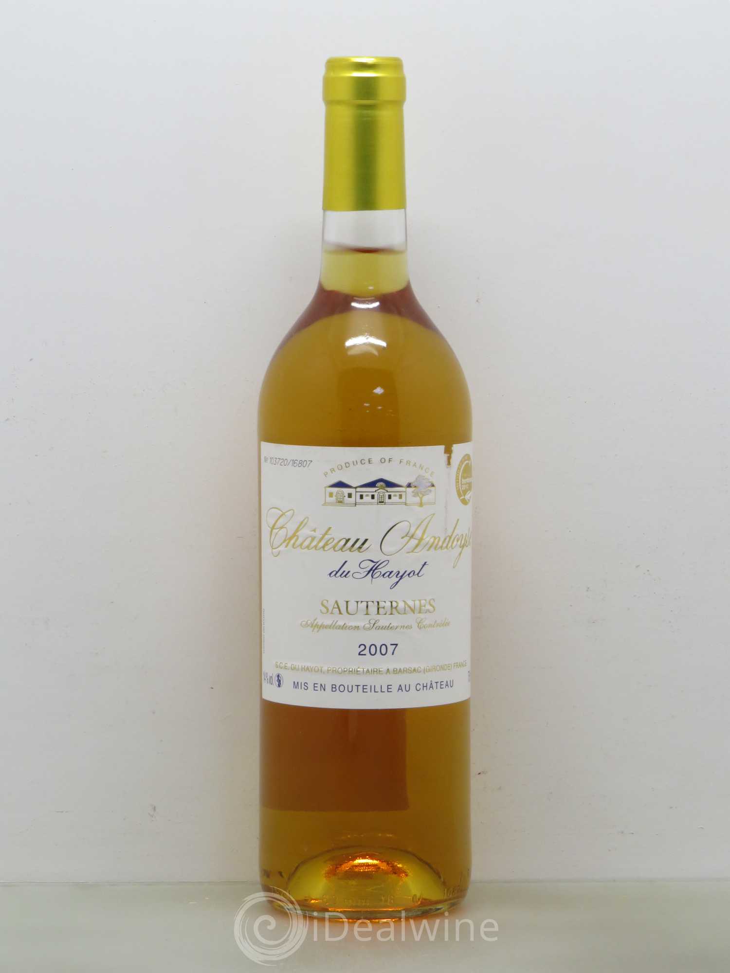 Château Andoyse 2007 - Lotto di 1 bottiglia - 0