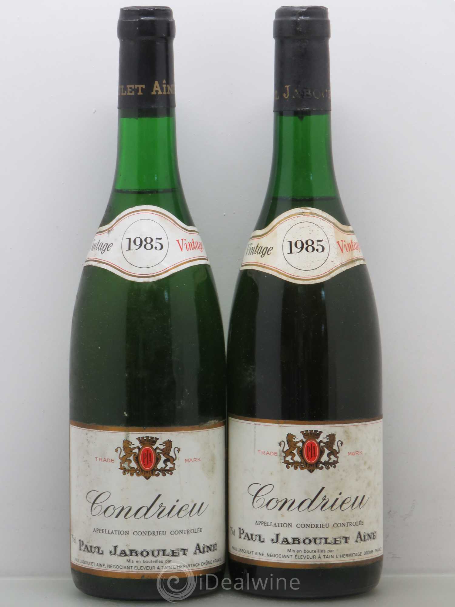 Condrieu Jaboulet 1985 - Posten von 2 Flaschen - 0