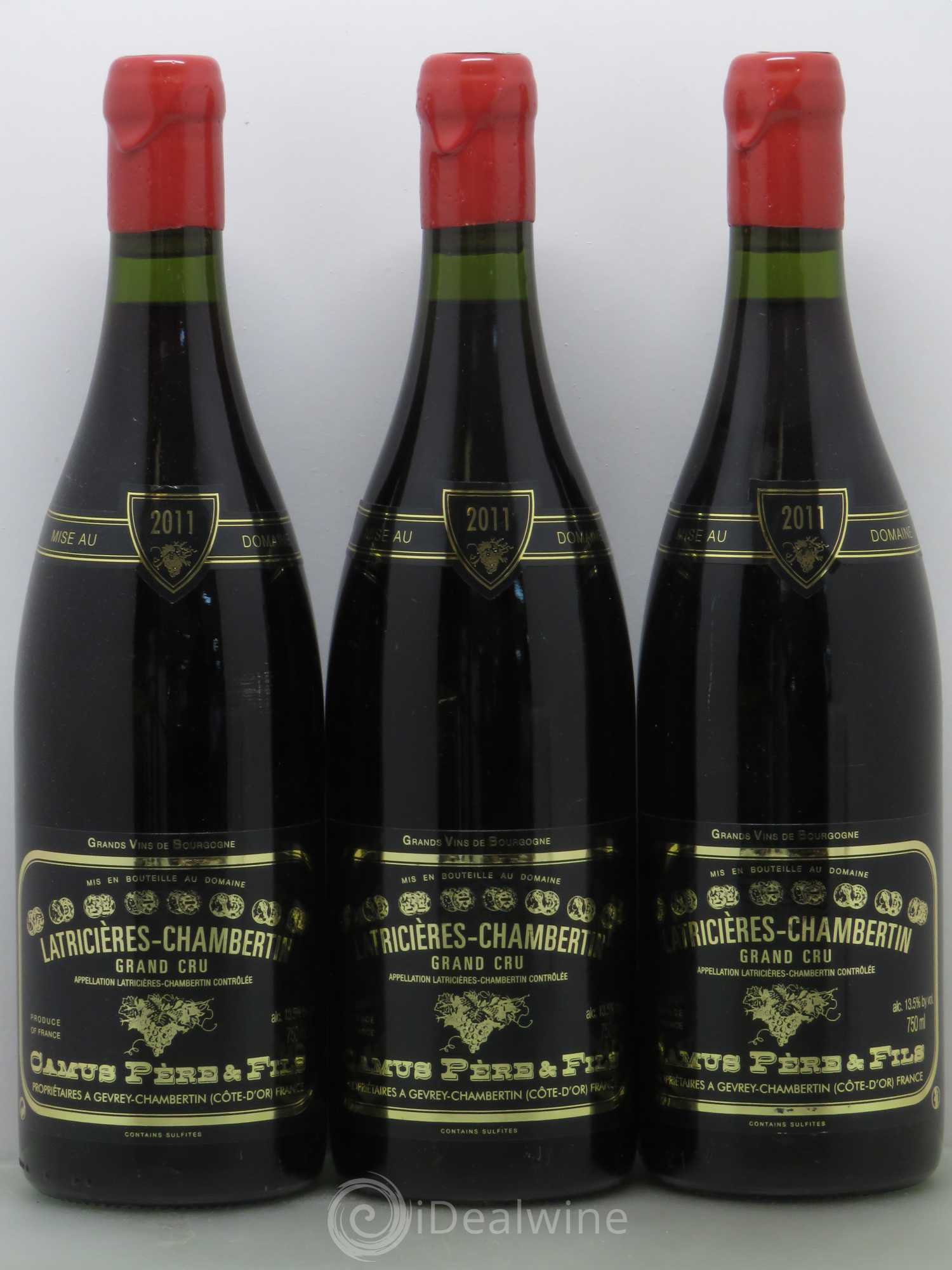 Latricières-Chambertin Grand Cru Camus 2011 - Lot de 6 bouteilles - 1