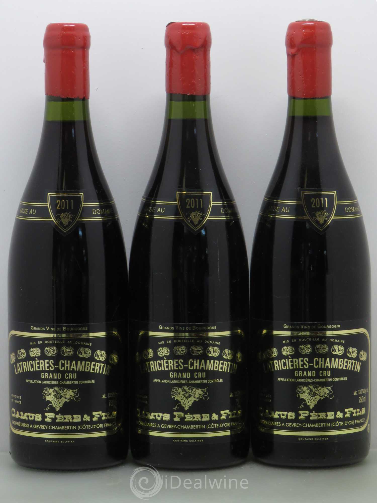 Latricières-Chambertin Grand Cru Camus 2011 - Lot de 6 bouteilles - 2