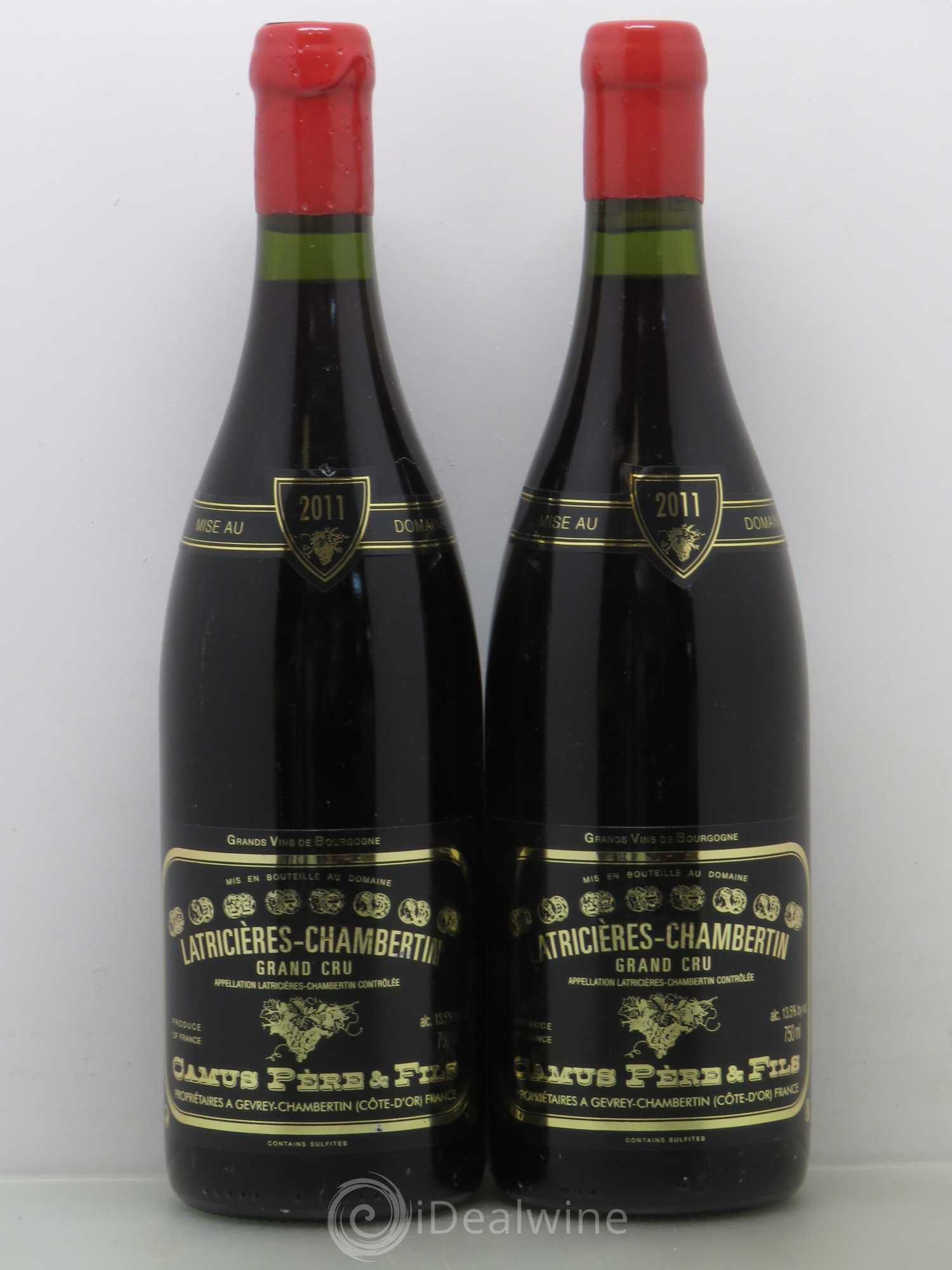 Latricières-Chambertin Grand Cru Camus 2011 - Lot de 2 bouteilles - 0