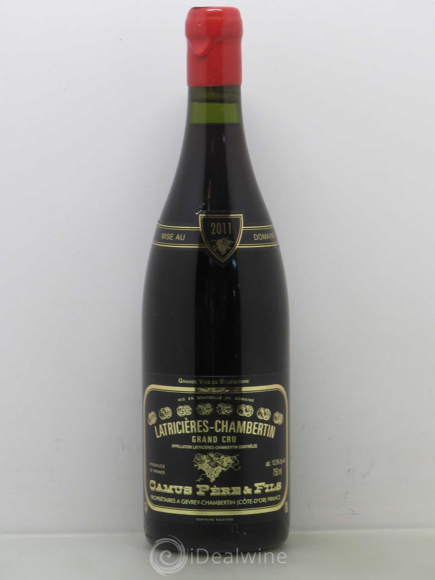 Latricières-Chambertin Grand Cru Camus 2011 - Lot de 1 bouteille - 0