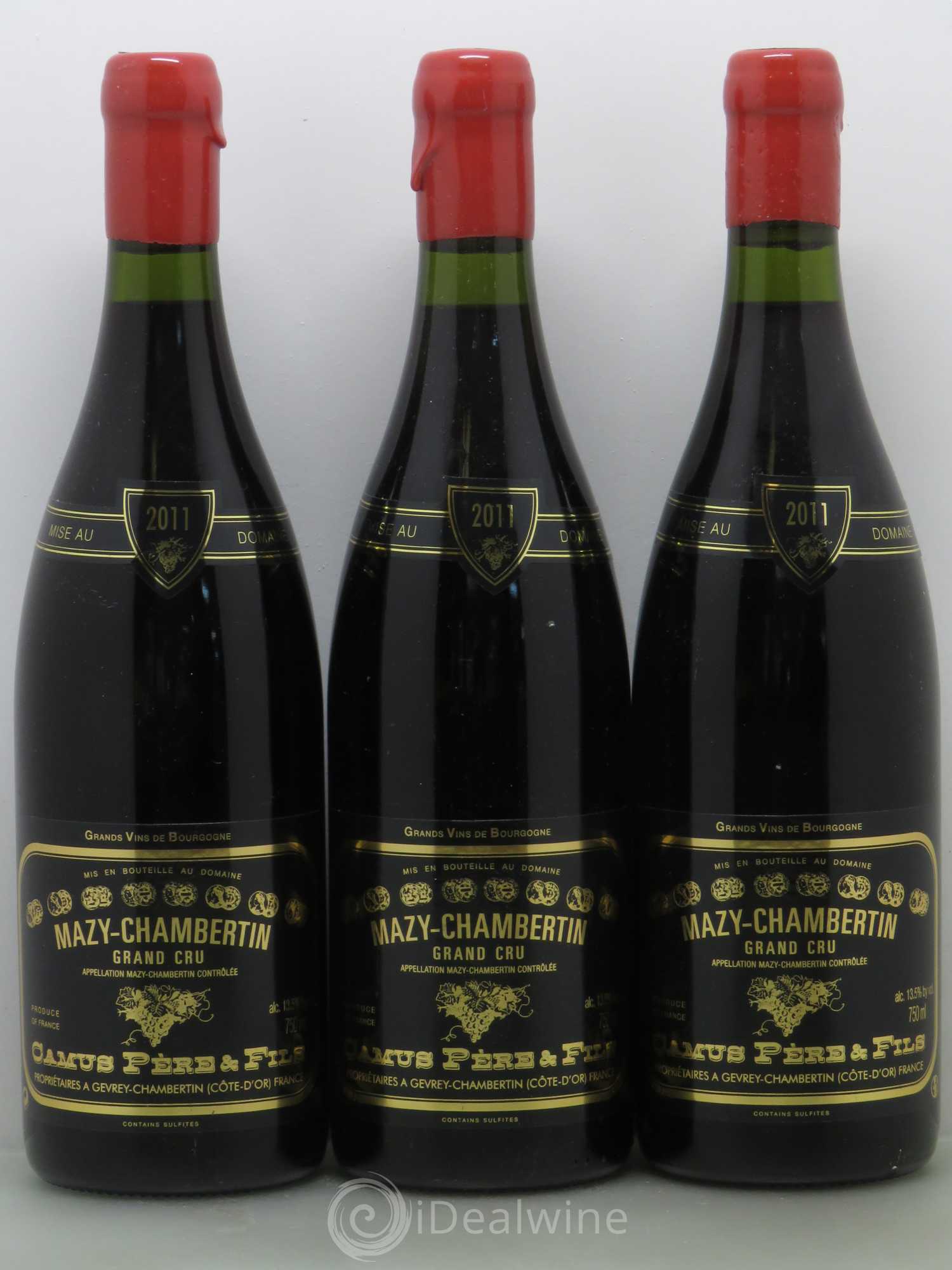 Mazis-Chambertin Grand Cru Camus 2011 - Posten von 6 Flaschen - 1