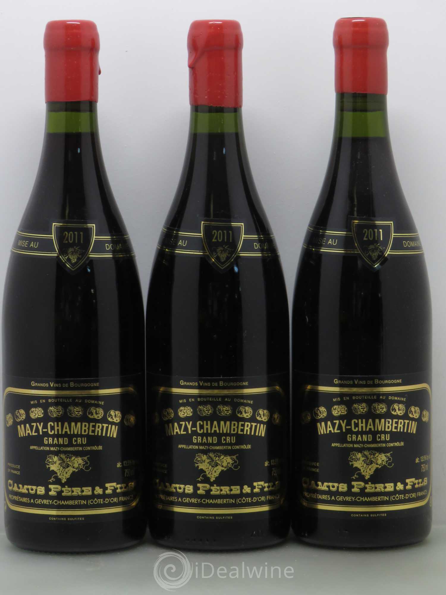 Mazis-Chambertin Grand Cru Camus 2011 - Posten von 6 Flaschen - 2