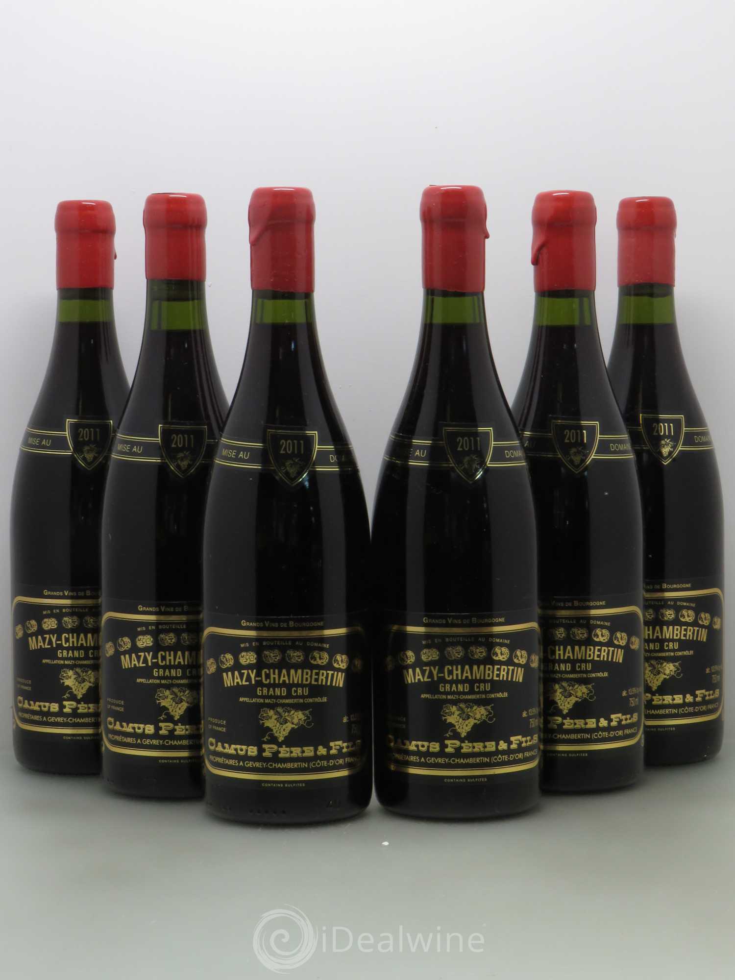 Mazis-Chambertin Grand Cru Camus 2011 - Posten von 6 Flaschen - 0
