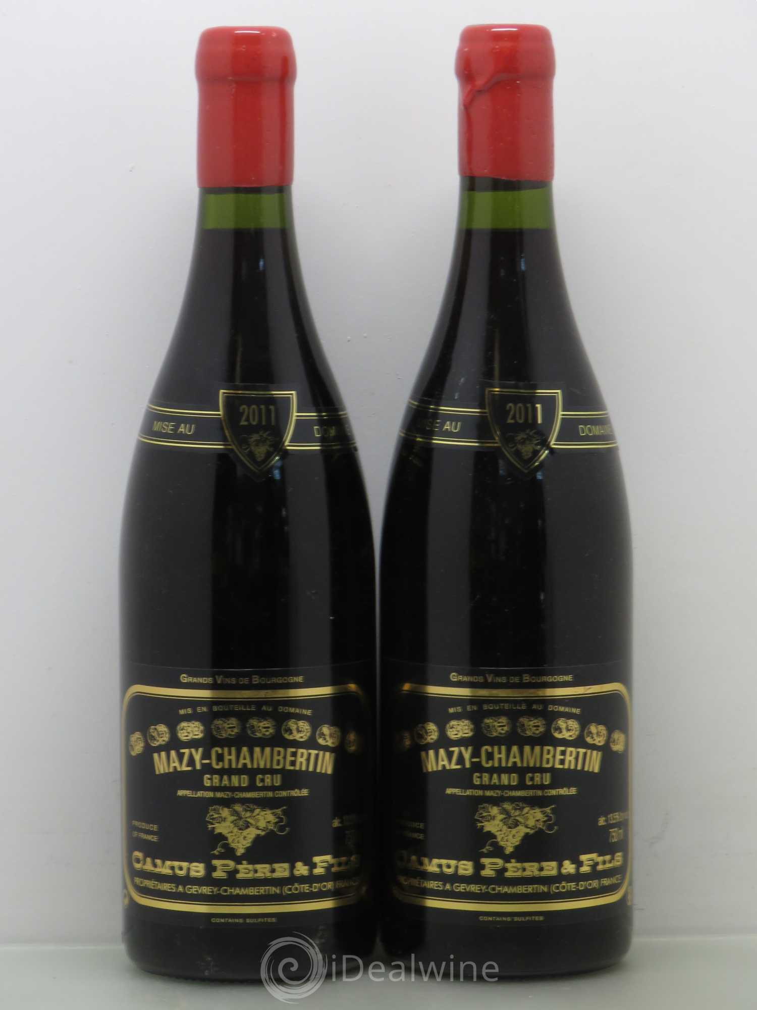 Mazis-Chambertin Grand Cru Camus 2011 - Lot de 2 bouteilles - 0
