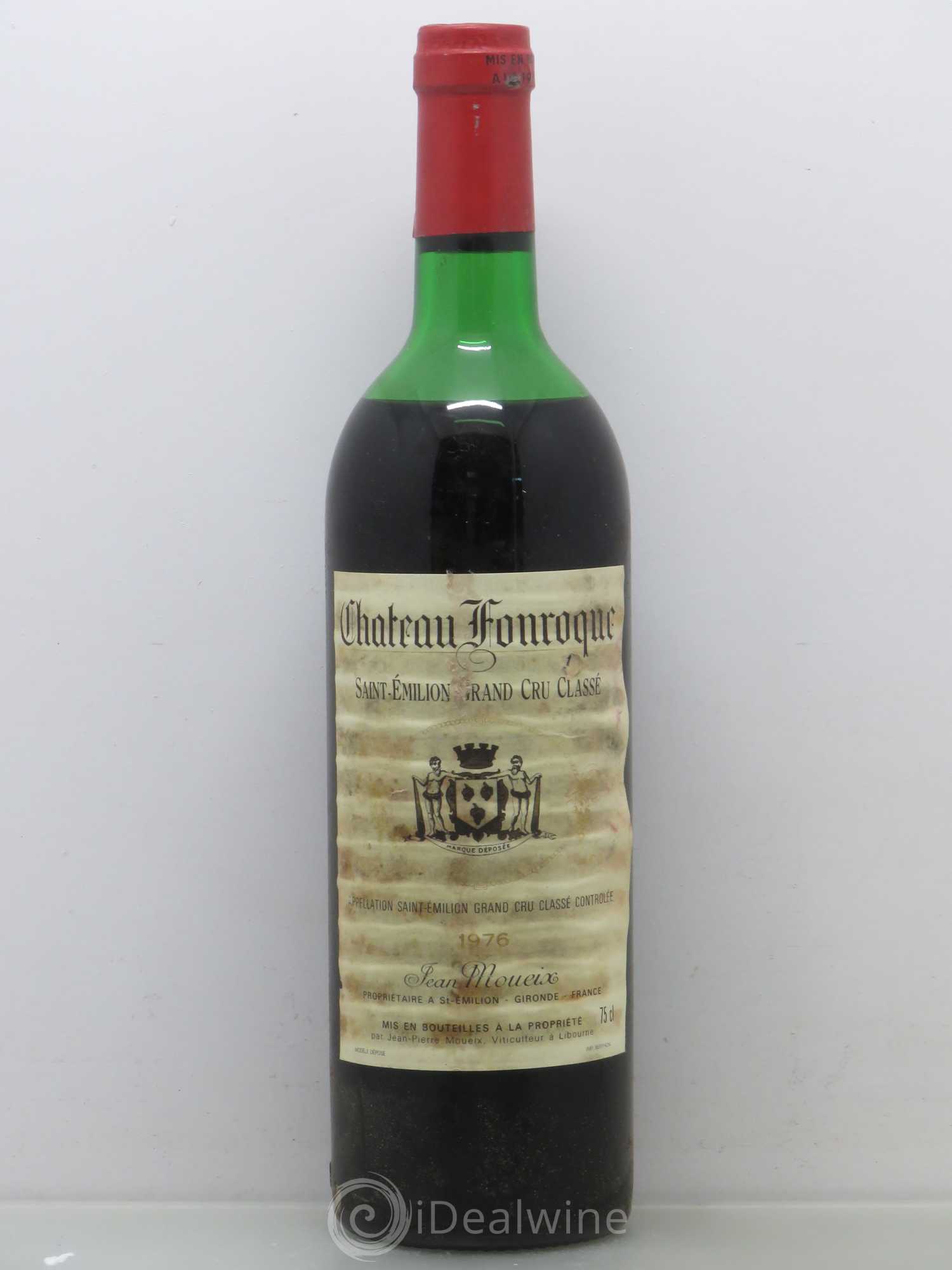 Château Fonroque Grand Cru Classé 1976 - Lot de 1 bouteille - 0
