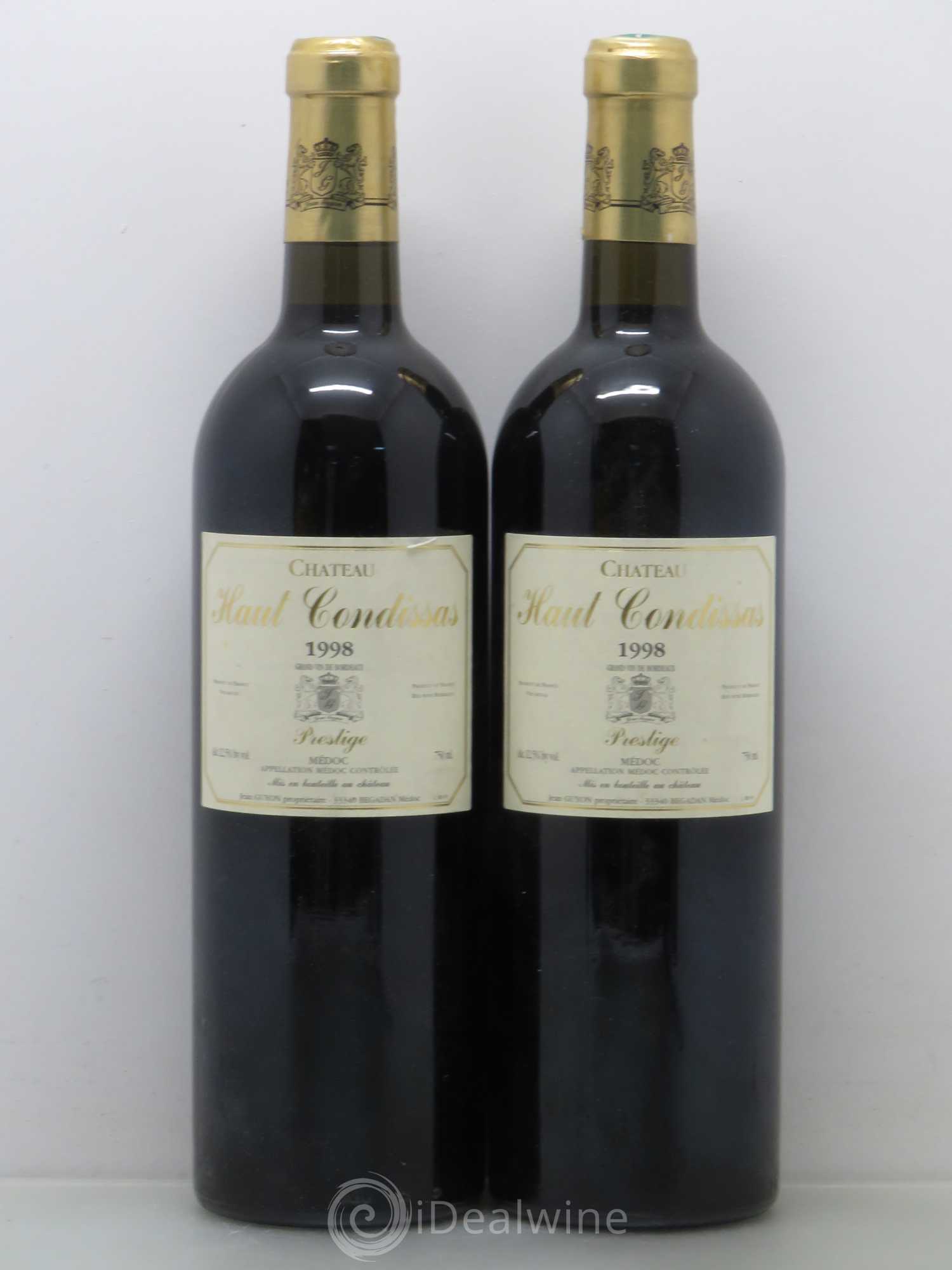 Haut-Condissas 1998 - Lot de 2 bouteilles - 0