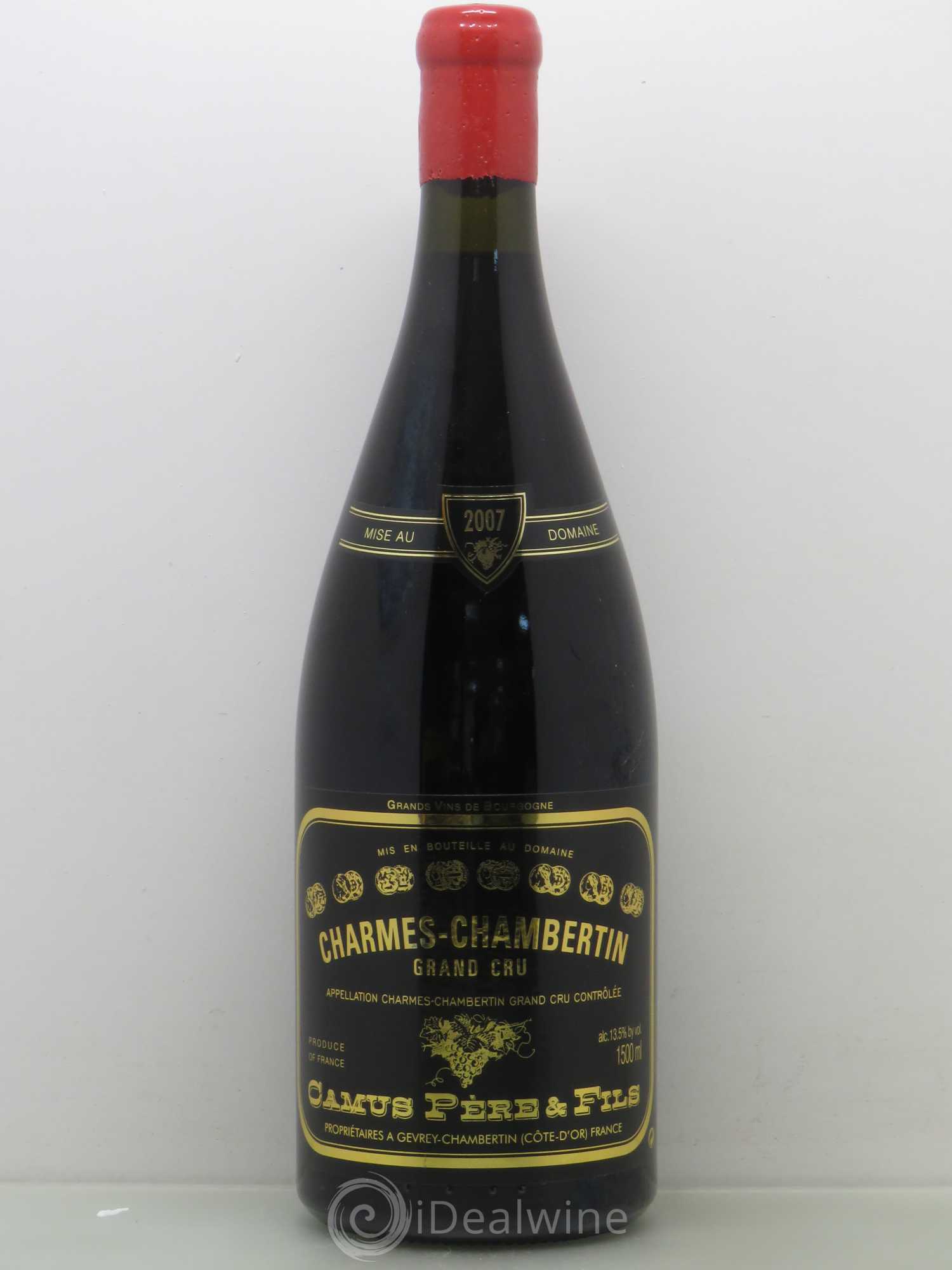 Charmes-Chambertin Grand Cru Camus Pères et Fils 2007 - Posten von 1 Magnum - 0
