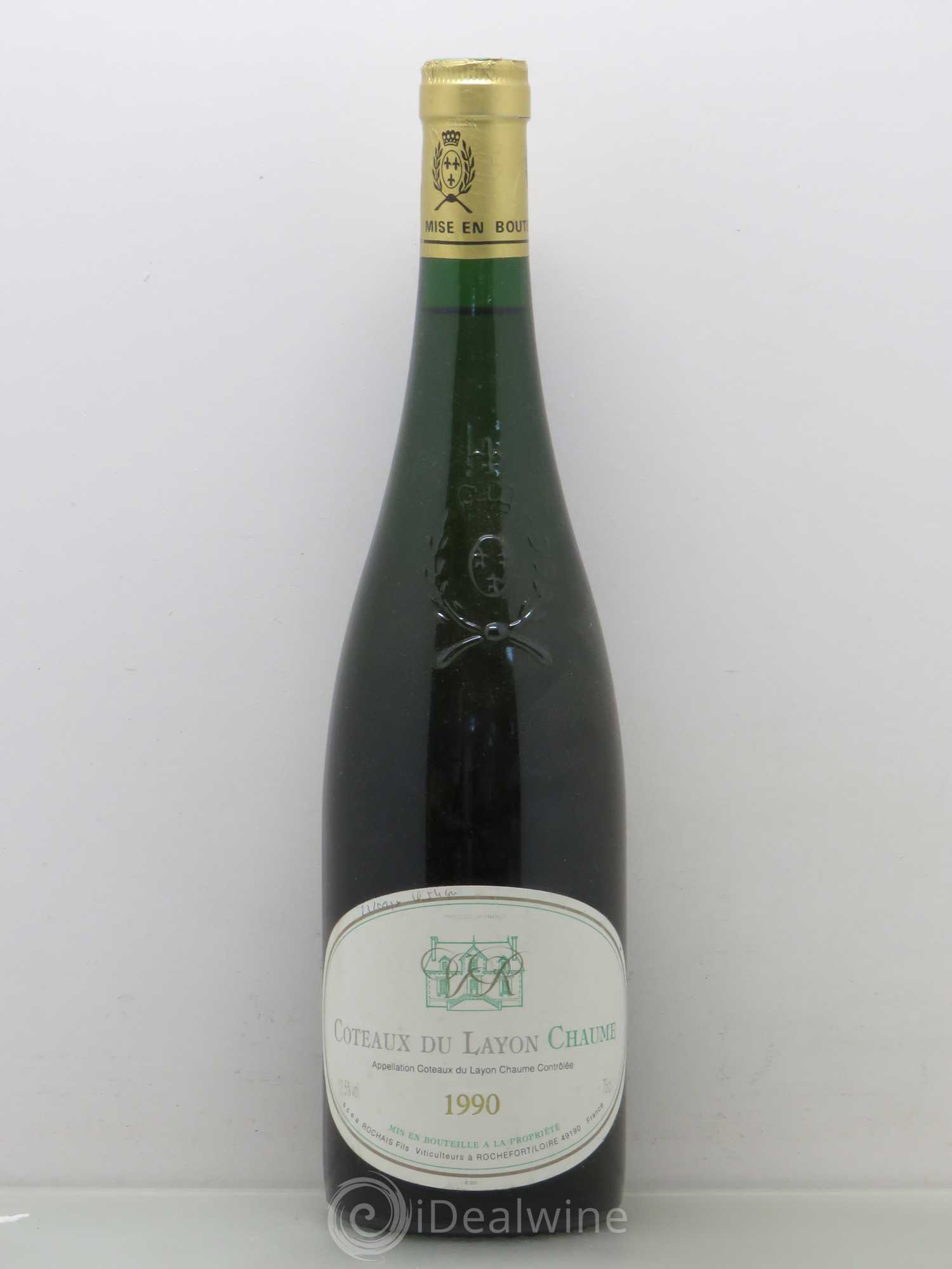 Coteaux du Layon Chaume Rochais 1990 - Lot de 1 bouteille - 0