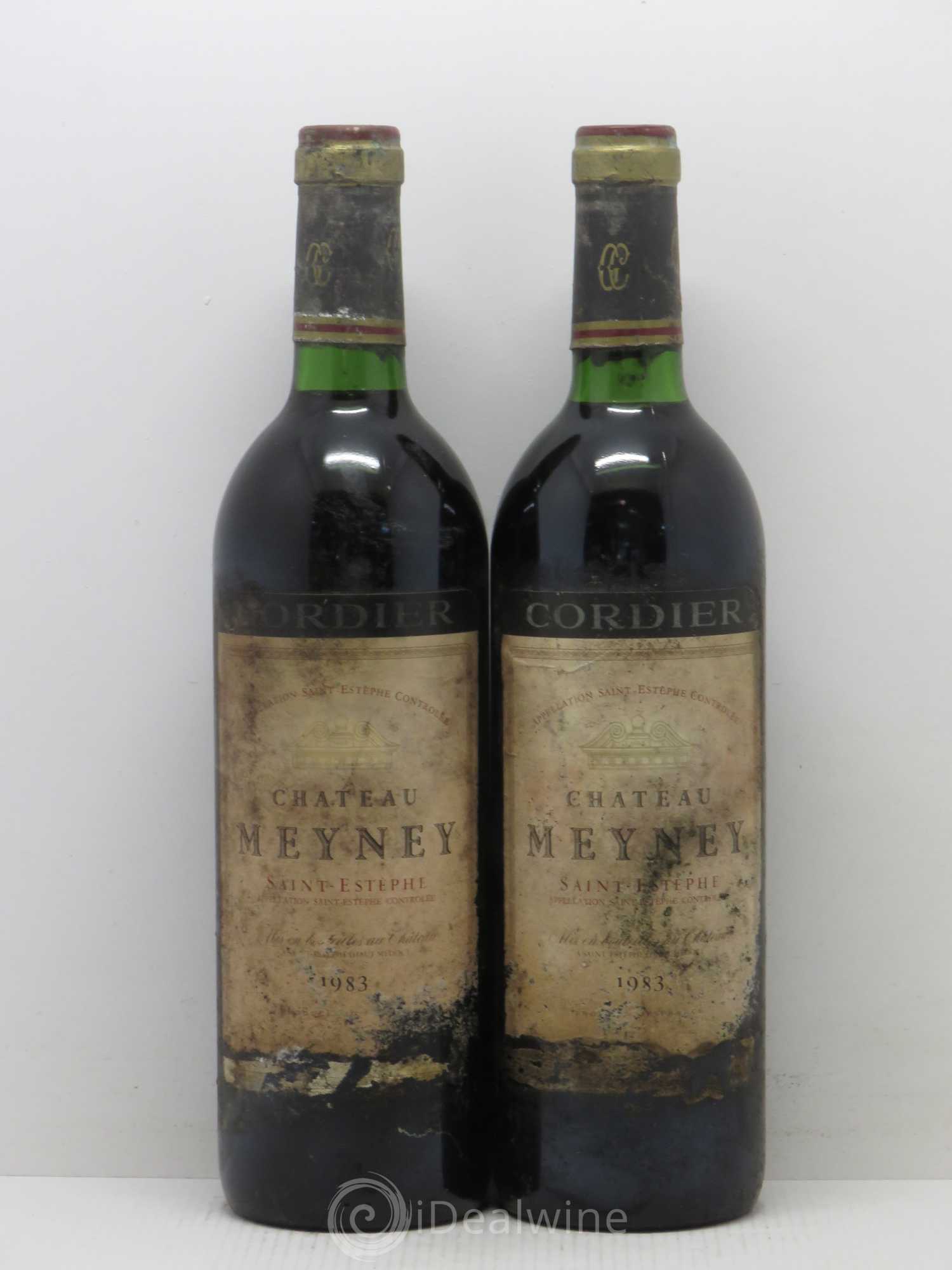 Château Meyney 1983 - Lot de 2 bouteilles - 0