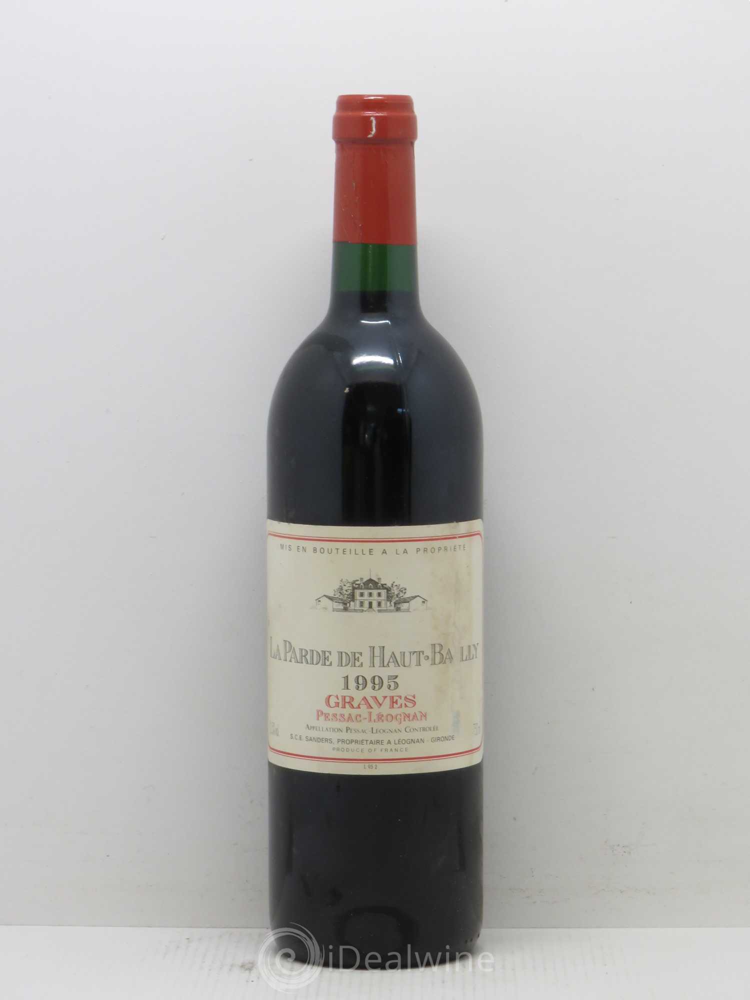 Graves La Parde de Haut Bailly 1995 - Posten von 1 Flasche - 0