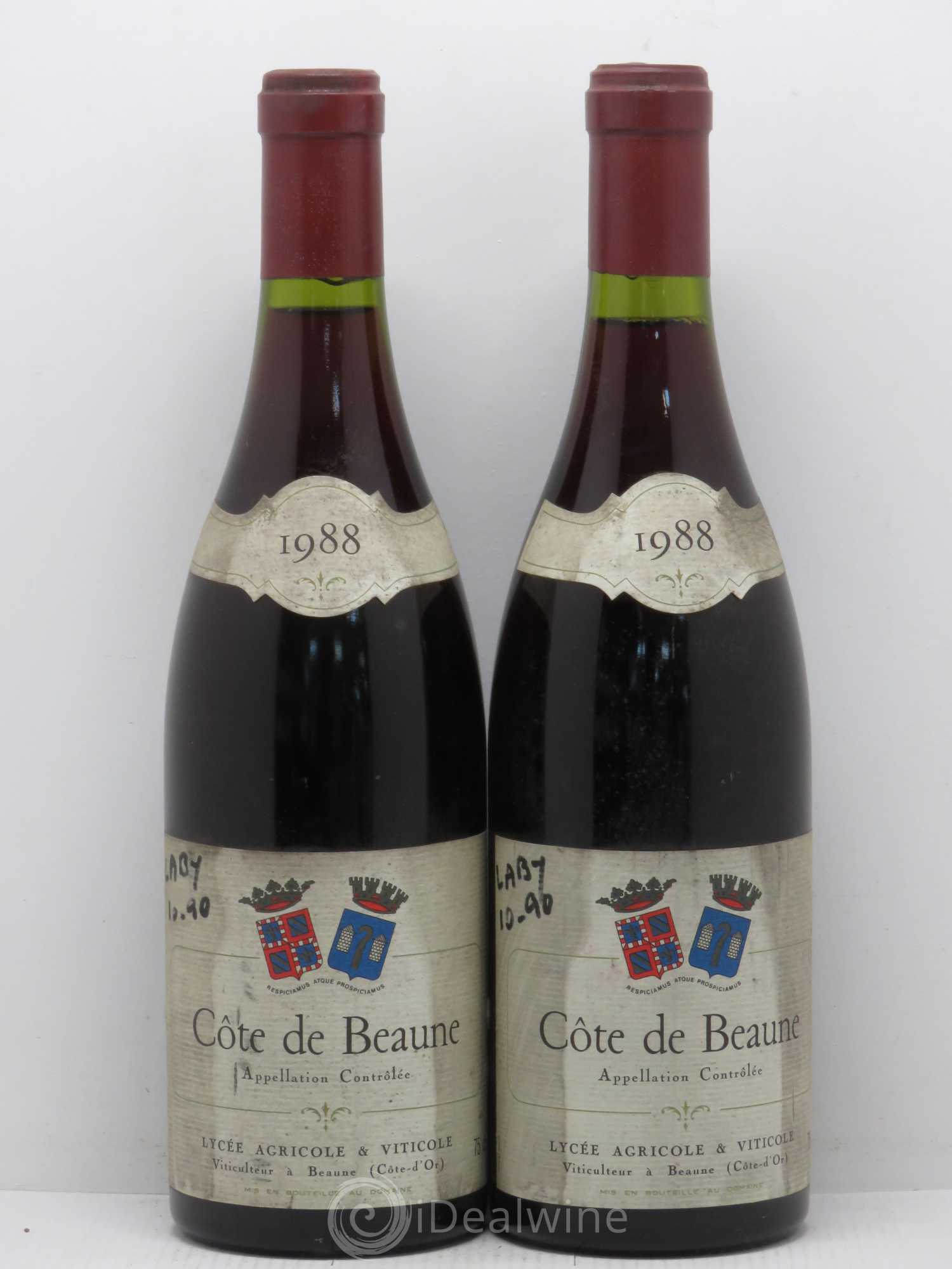Côte de Beaune-Villages 1988 - Posten von 2 Flaschen - 0