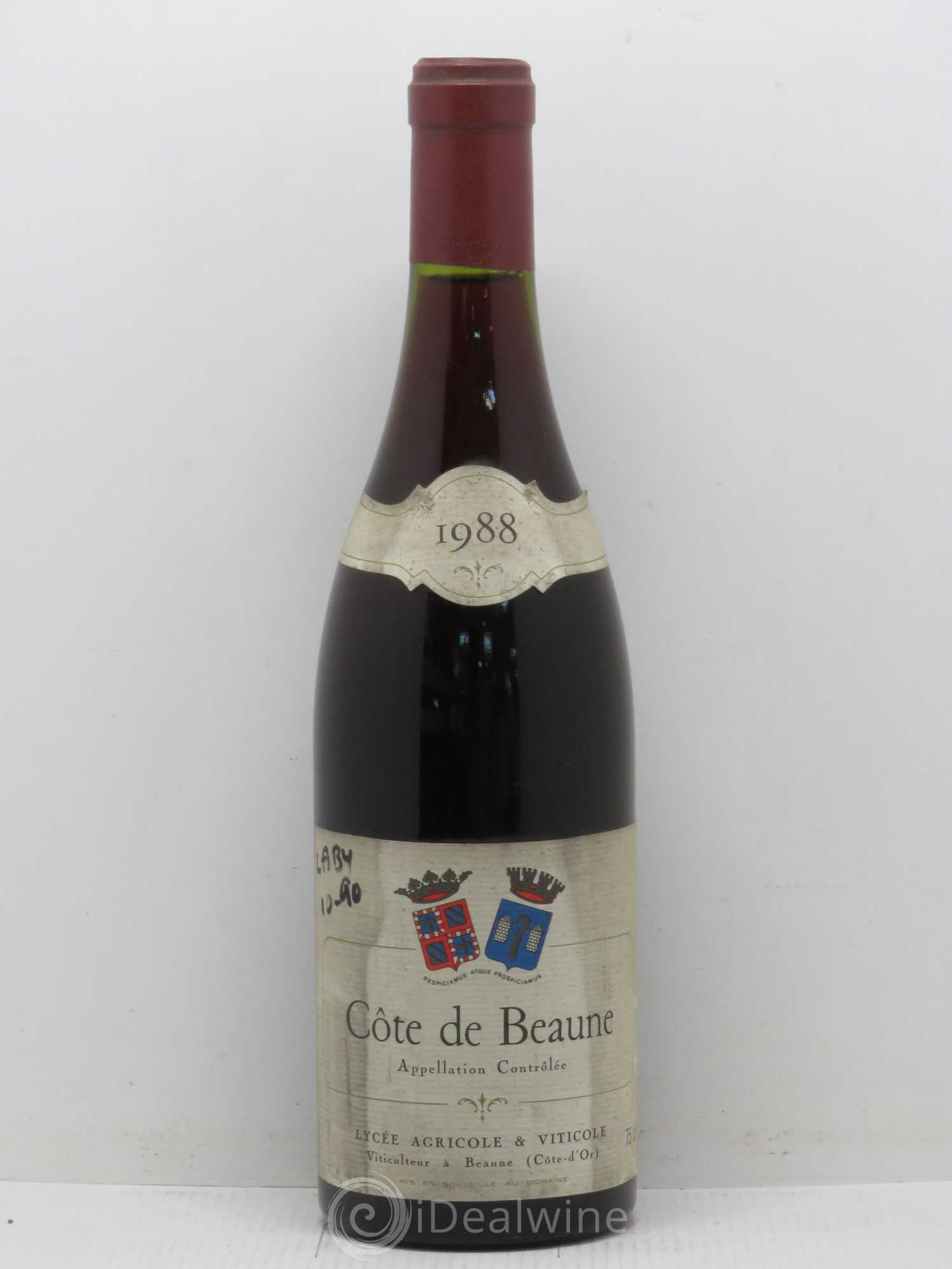 Côte de Beaune-Villages 1988 - Posten von 1 Flasche - 0