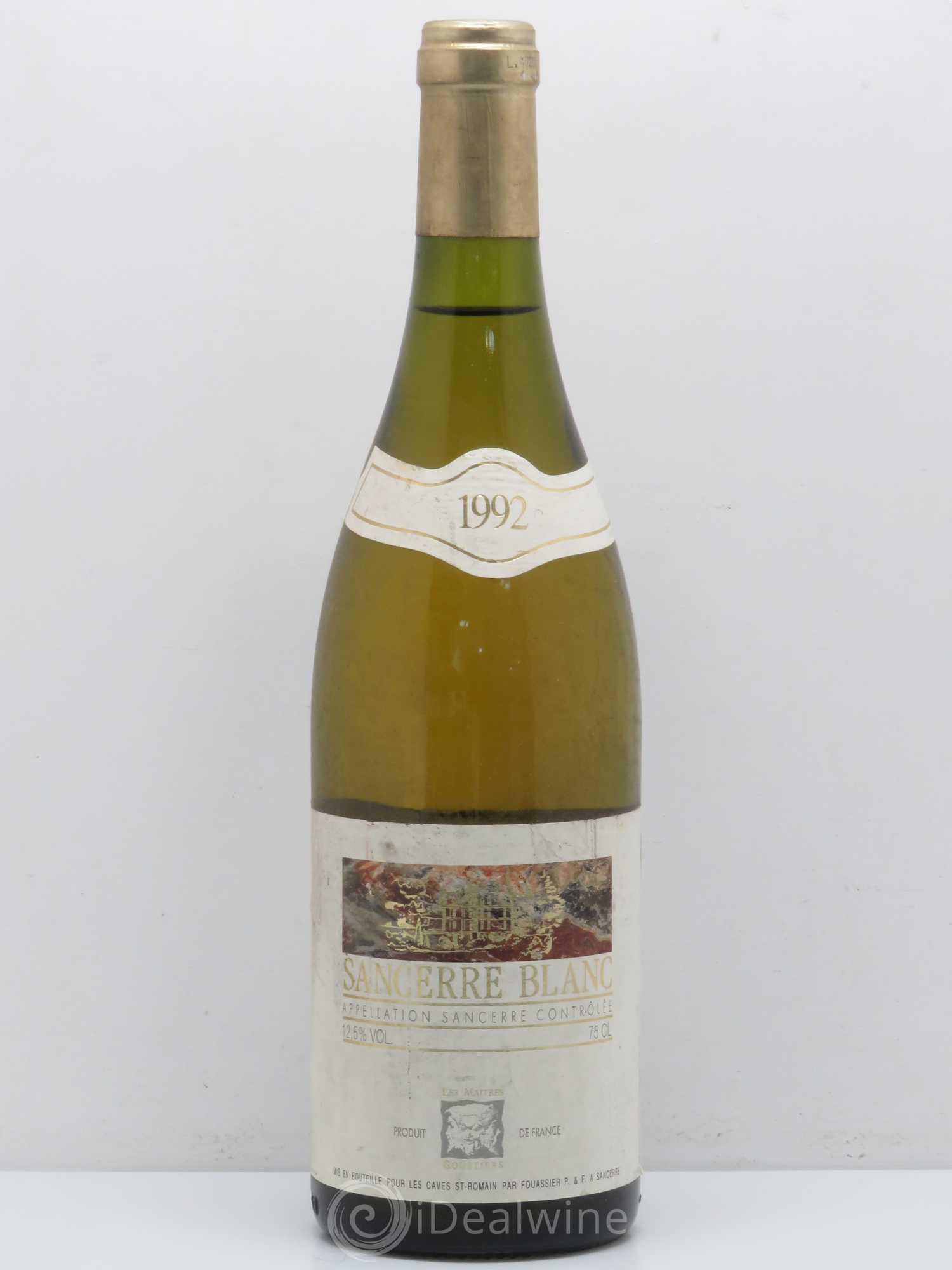 Sancerre Caves Saint-Romain 1992 - Posten von 1 Flasche - 0