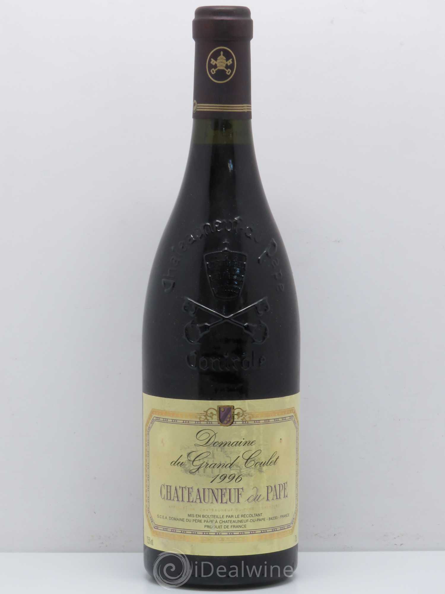 Châteauneuf-du-Pape Domaine du Grand Coulet 1996 - Lot de 1 bouteille - 0