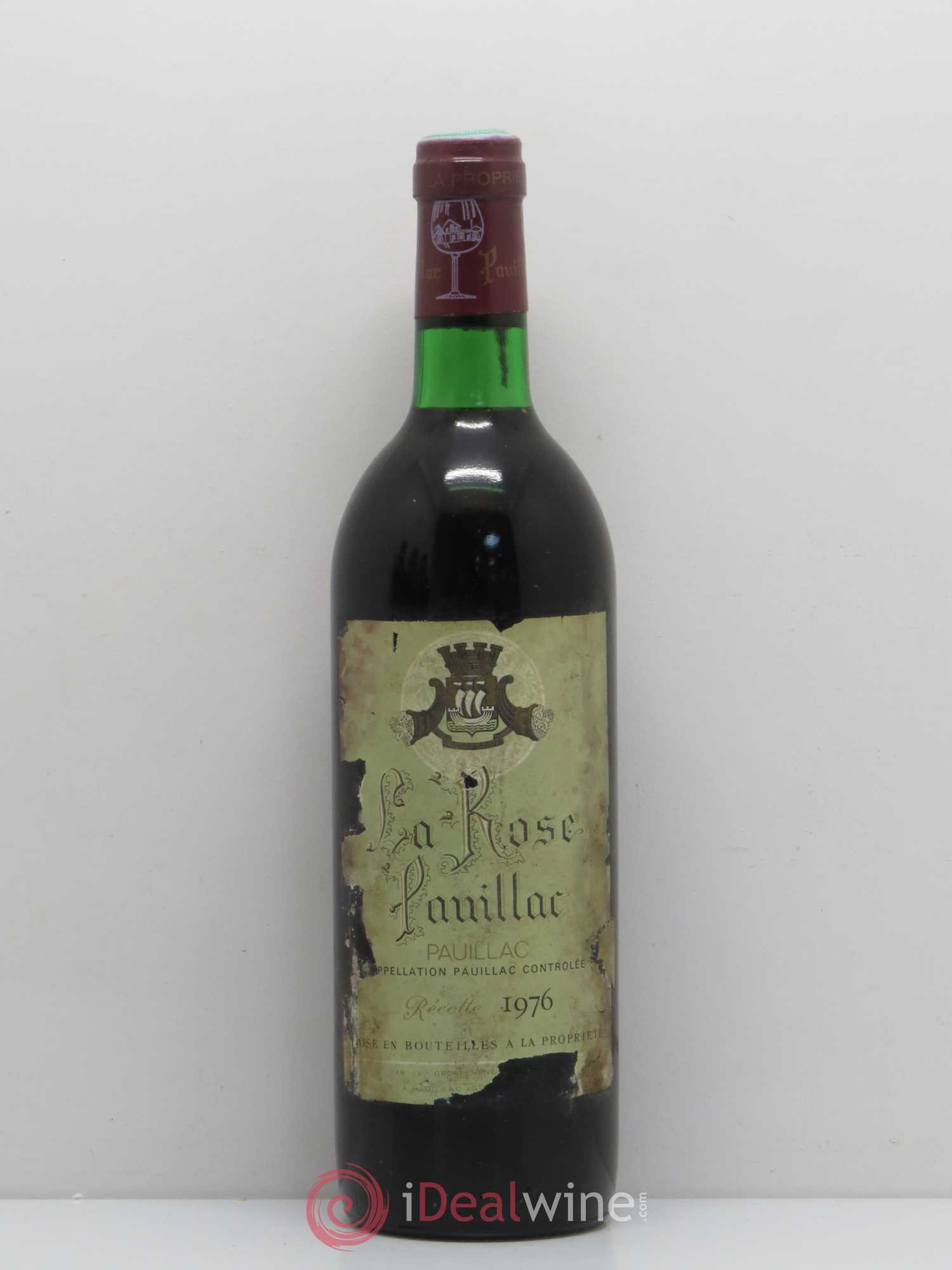 La Rose Pauillac 1976 - Lot of 1 bottle - 0