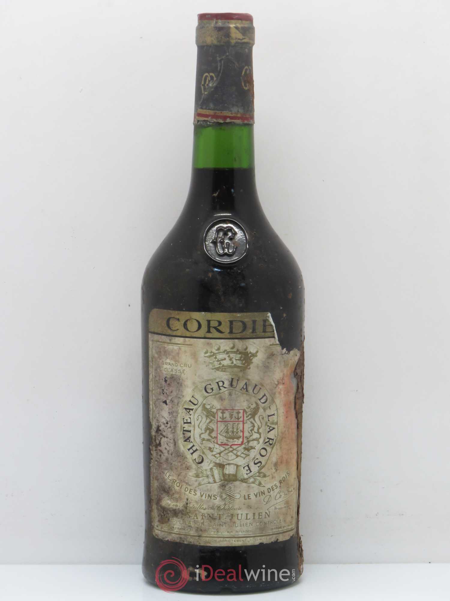 Château Gruaud Larose 2ème Grand Cru Classé 1978 - Lot de 1 bouteille - 0