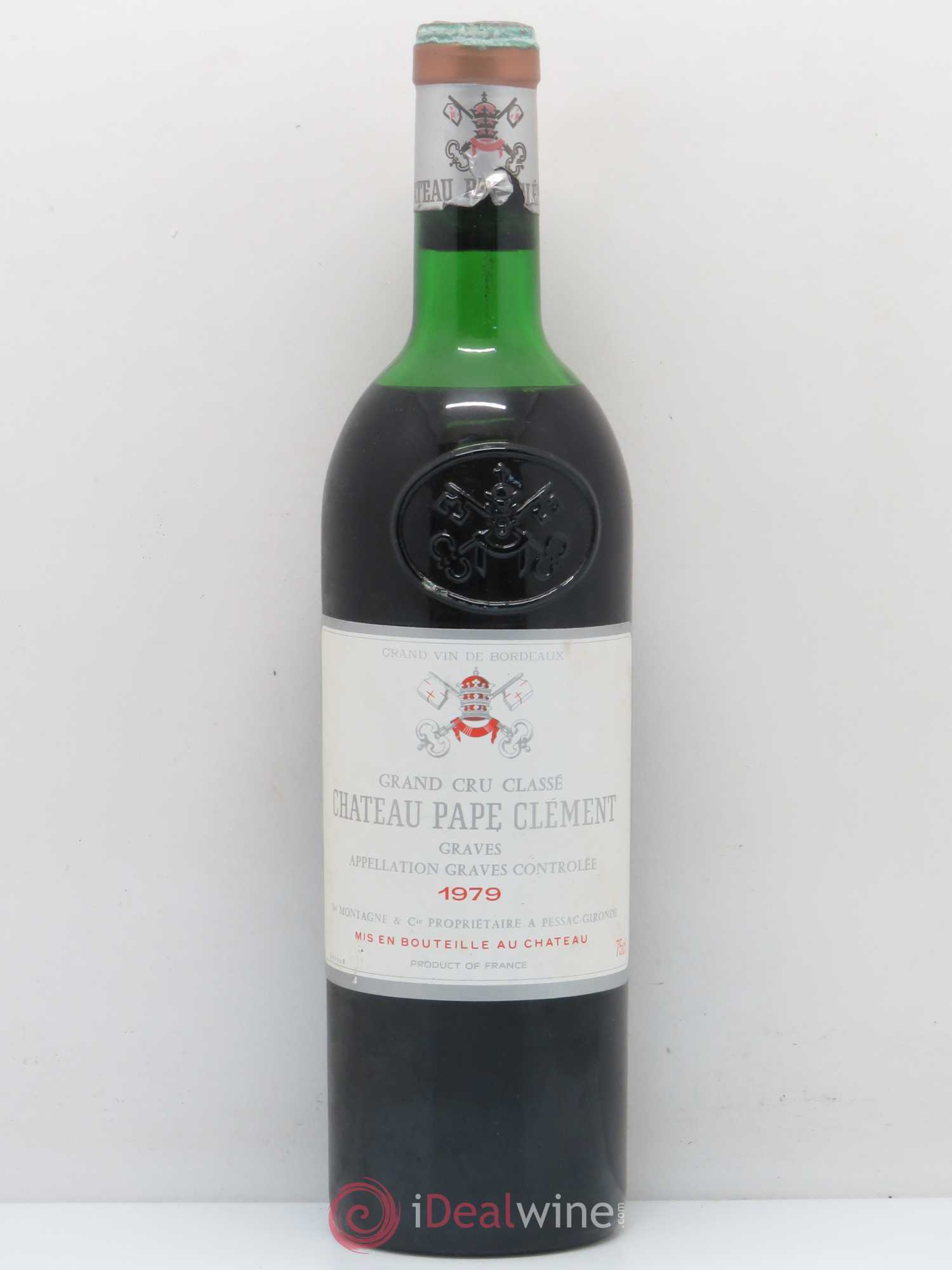 Château Pape Clément Cru Classé de Graves 1979 - Lot de 1 bouteille - 0
