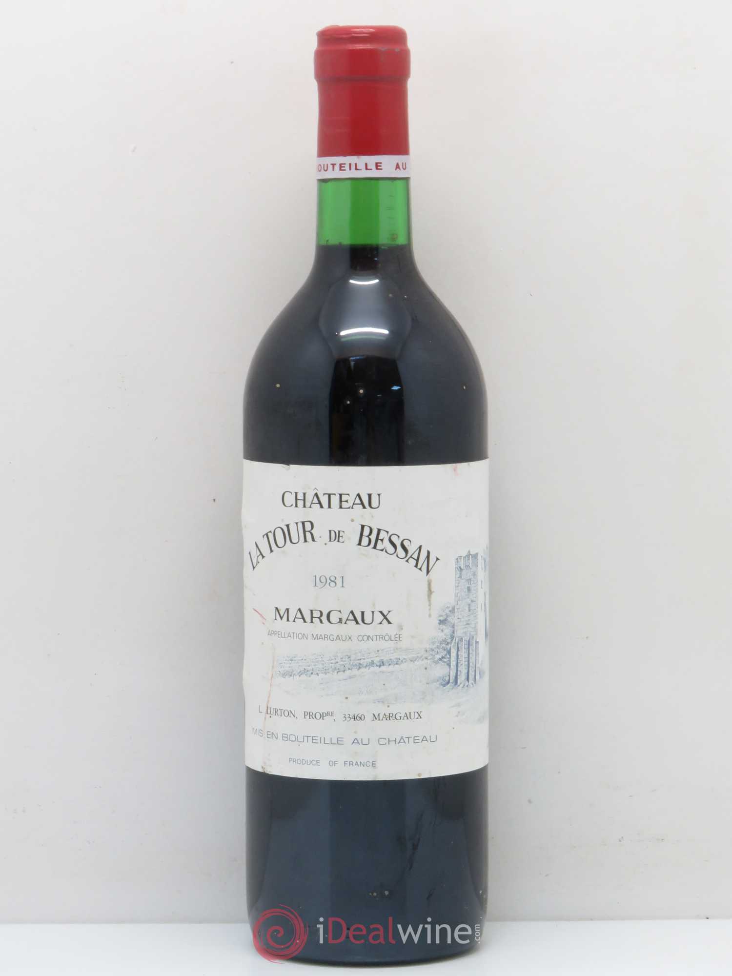 La Tour de Bessan 1981 - Lot de 1 bouteille - 0