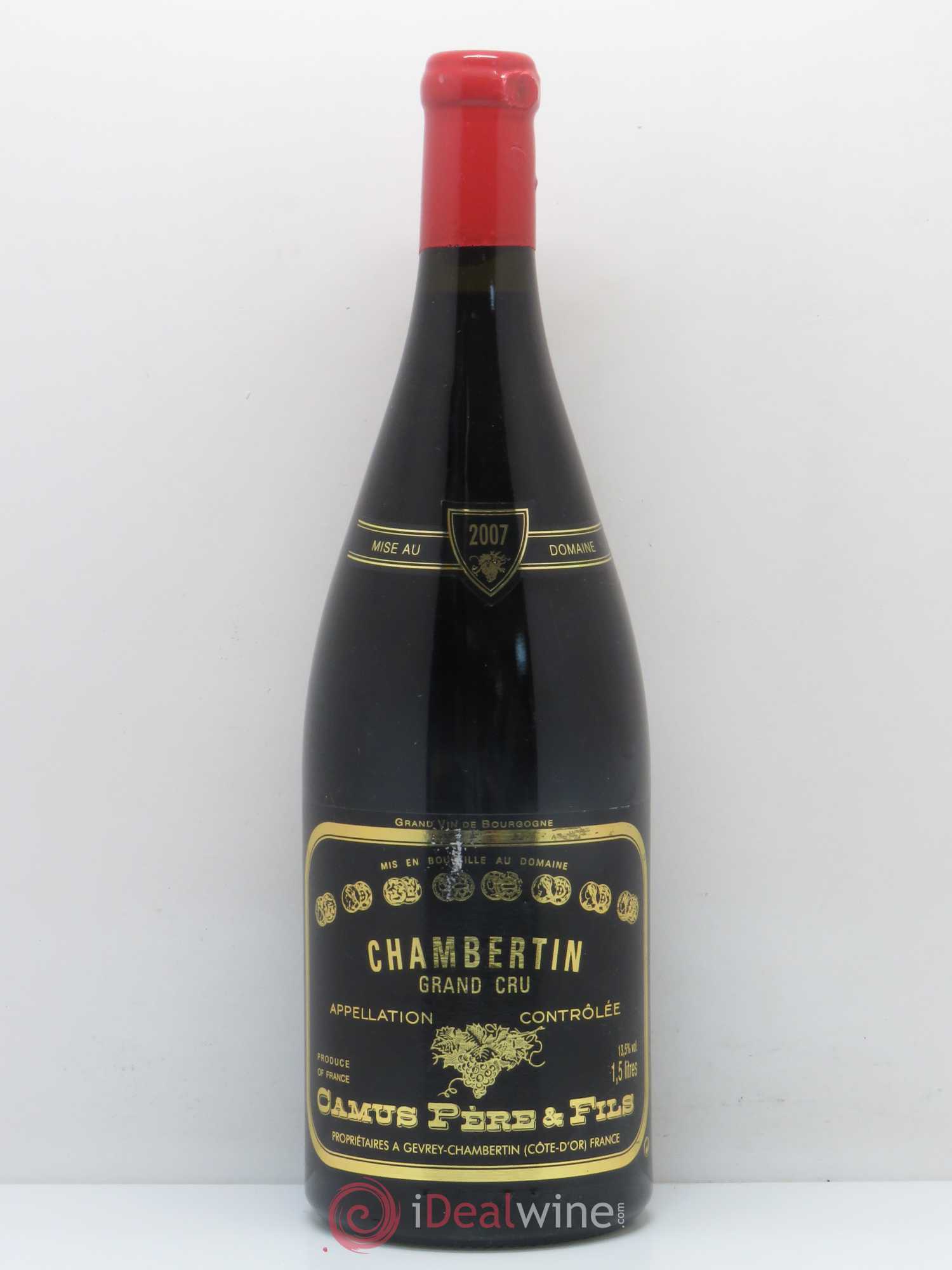 Chambertin Grand Cru Camus Pere et Fils 2007 - Posten von 1 Magnum - 0