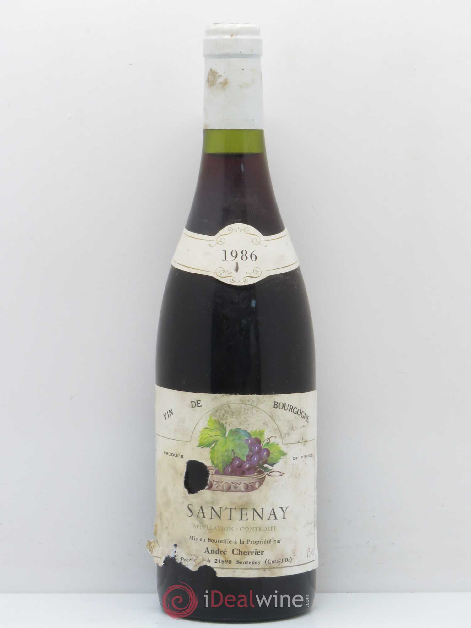 Santenay André Cherrier 1986 - Lot de 1 bouteille - 0
