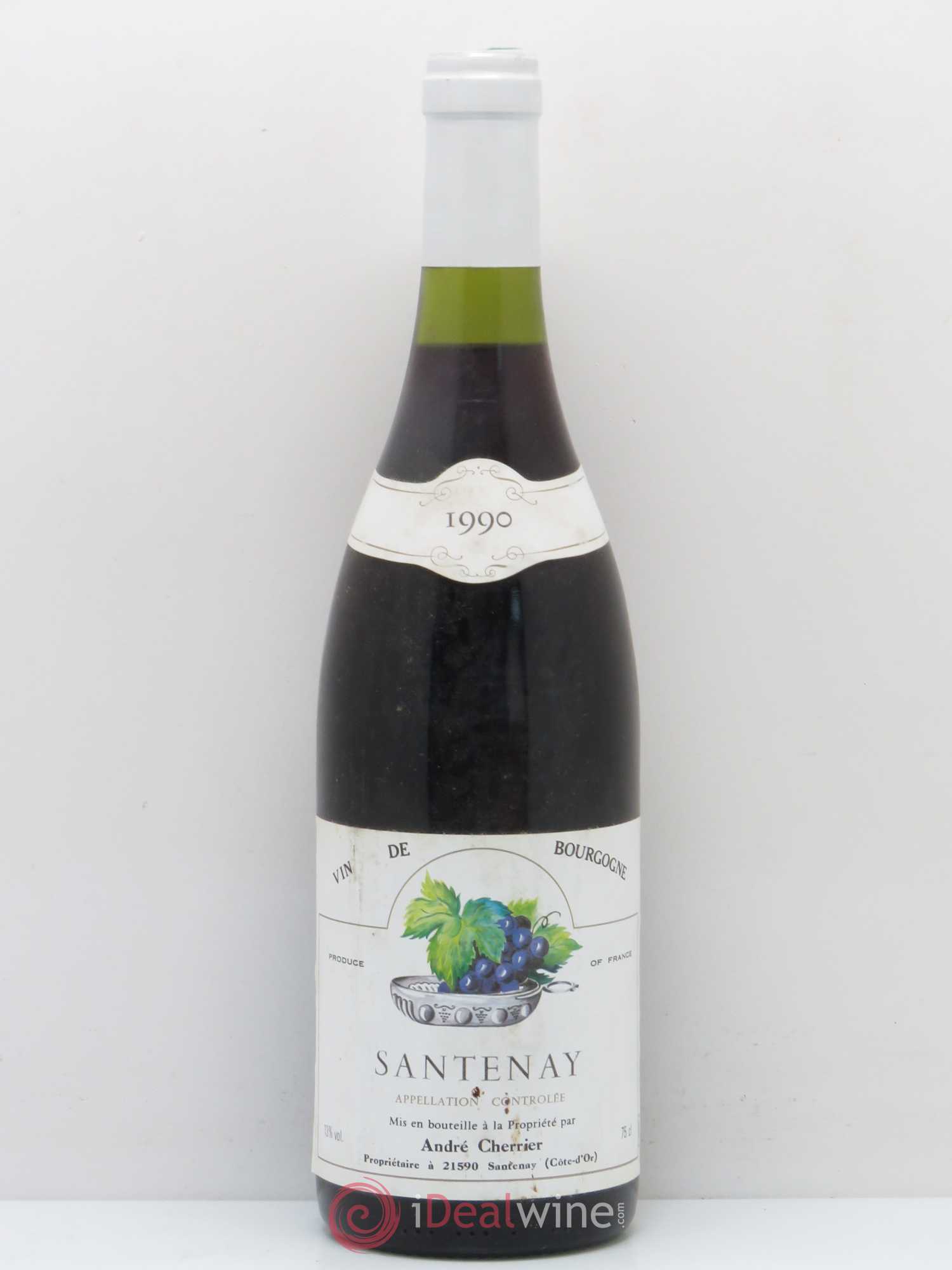 Santenay André Cherrier 1990 - Lot de 1 bouteille - 0