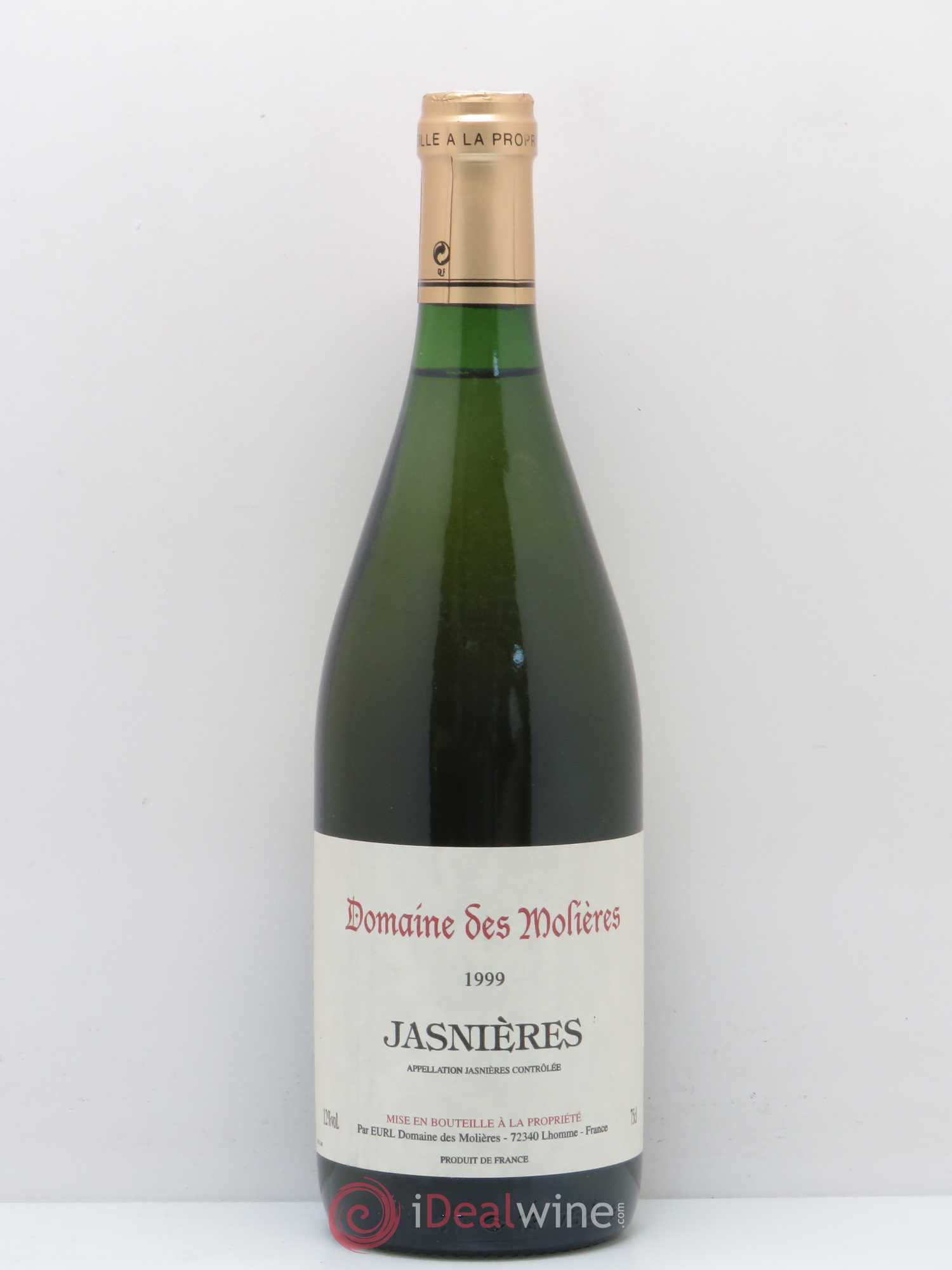 Jasnières Domaine Des Molières 1999 - Posten von 1 Flasche - 0
