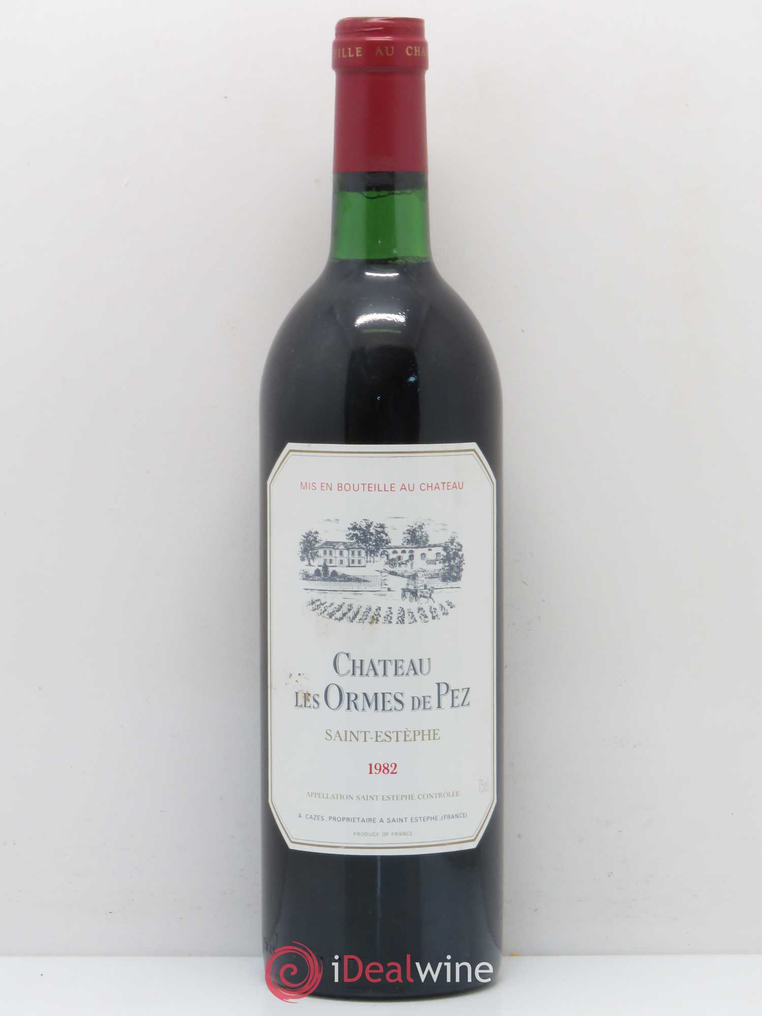 Château les Ormes de Pez 1982 - Lot de 1 bouteille - 0