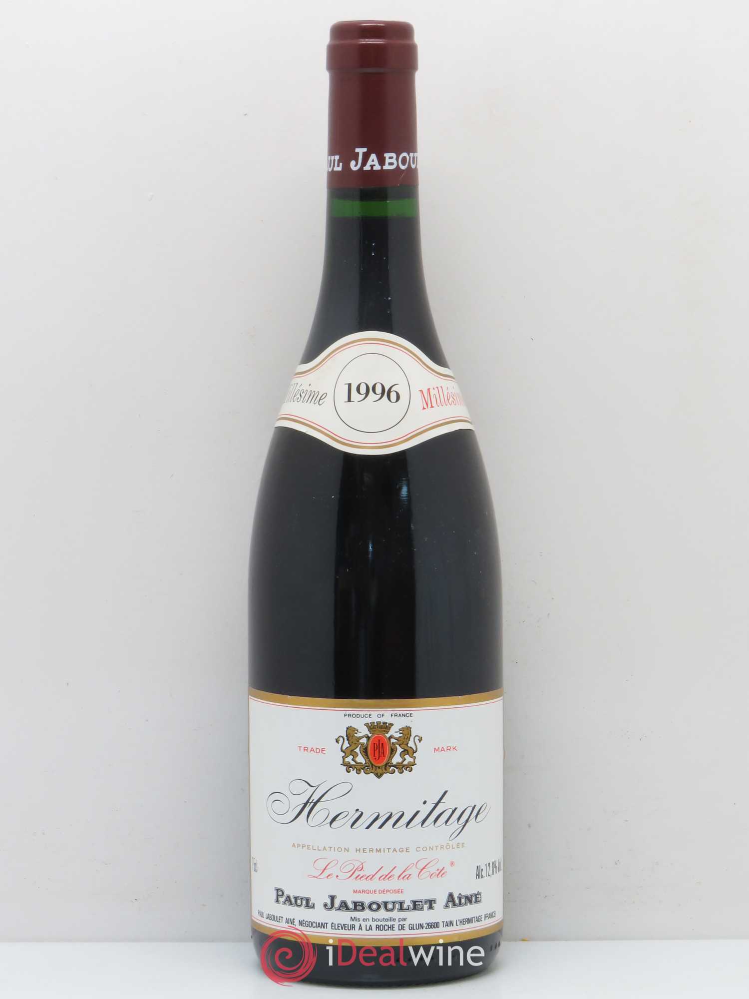Hermitage Le Pied de la Côte Jaboulet 1996 - Posten von 1 Flasche - 0