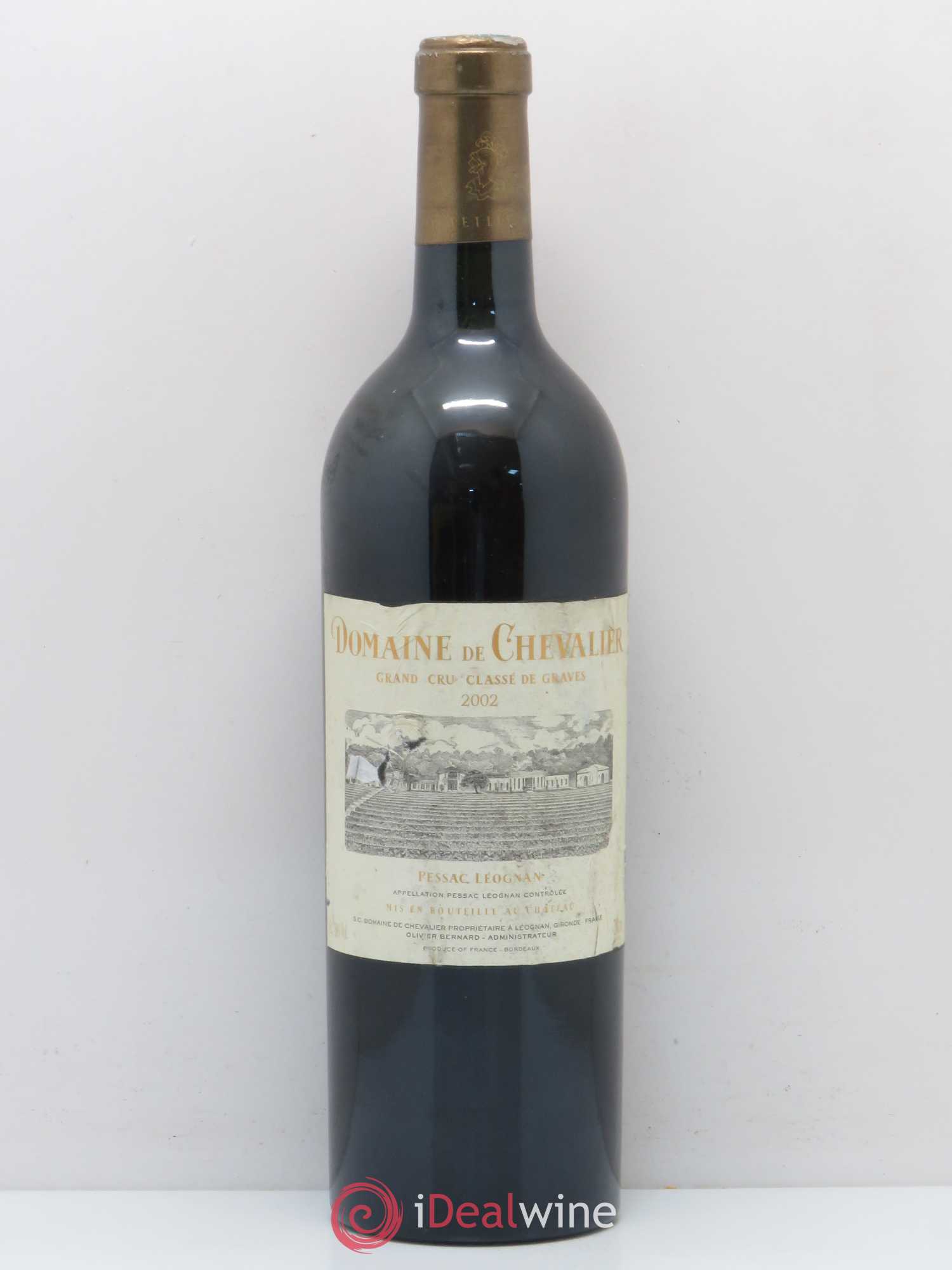 Domaine de Chevalier Cru Classé de Graves 2002 - Lot de 1 bouteille - 0