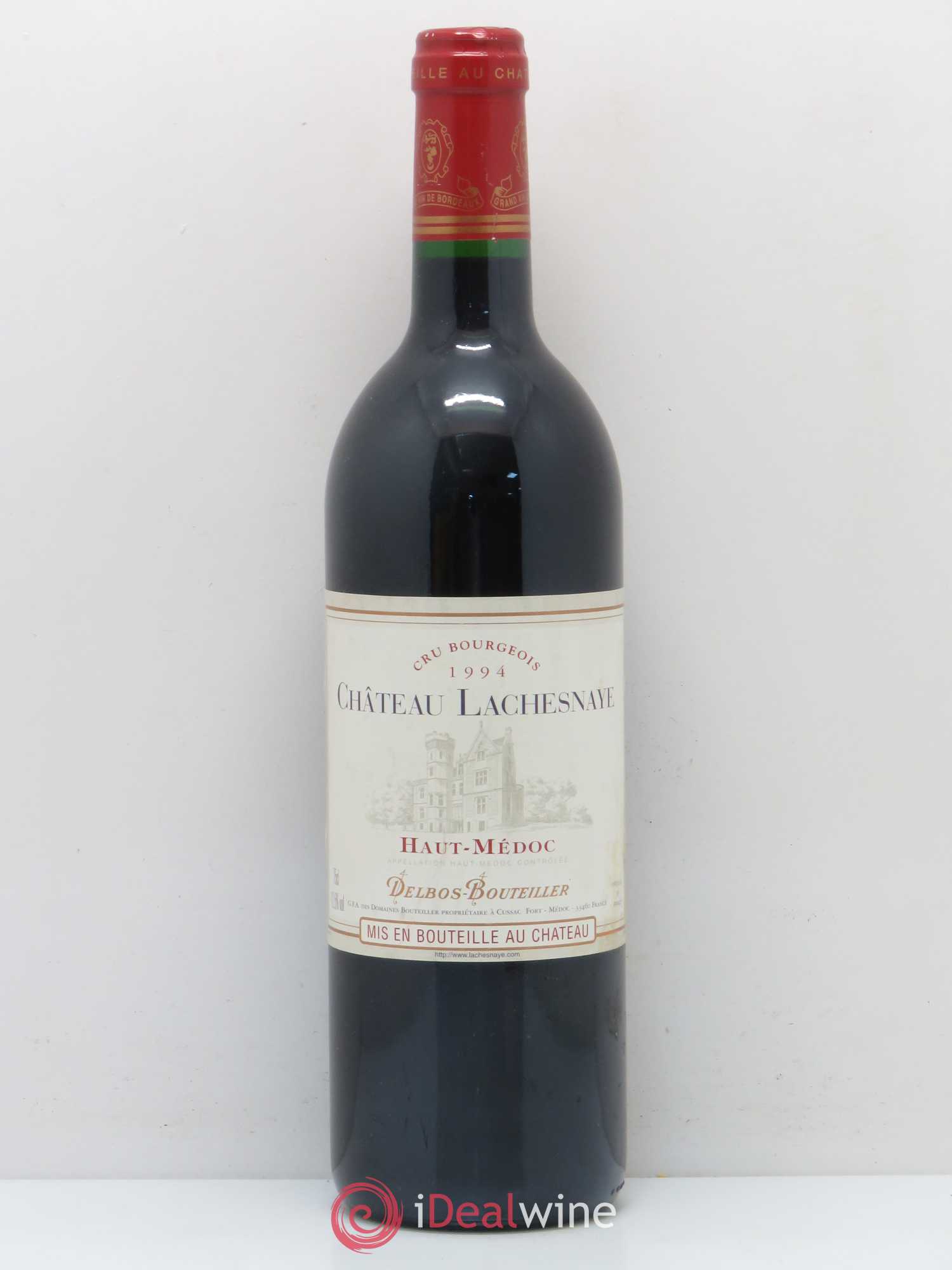 Château Lachesnaye Cru Bourgeois 1994 - Lot de 1 bouteille - 0