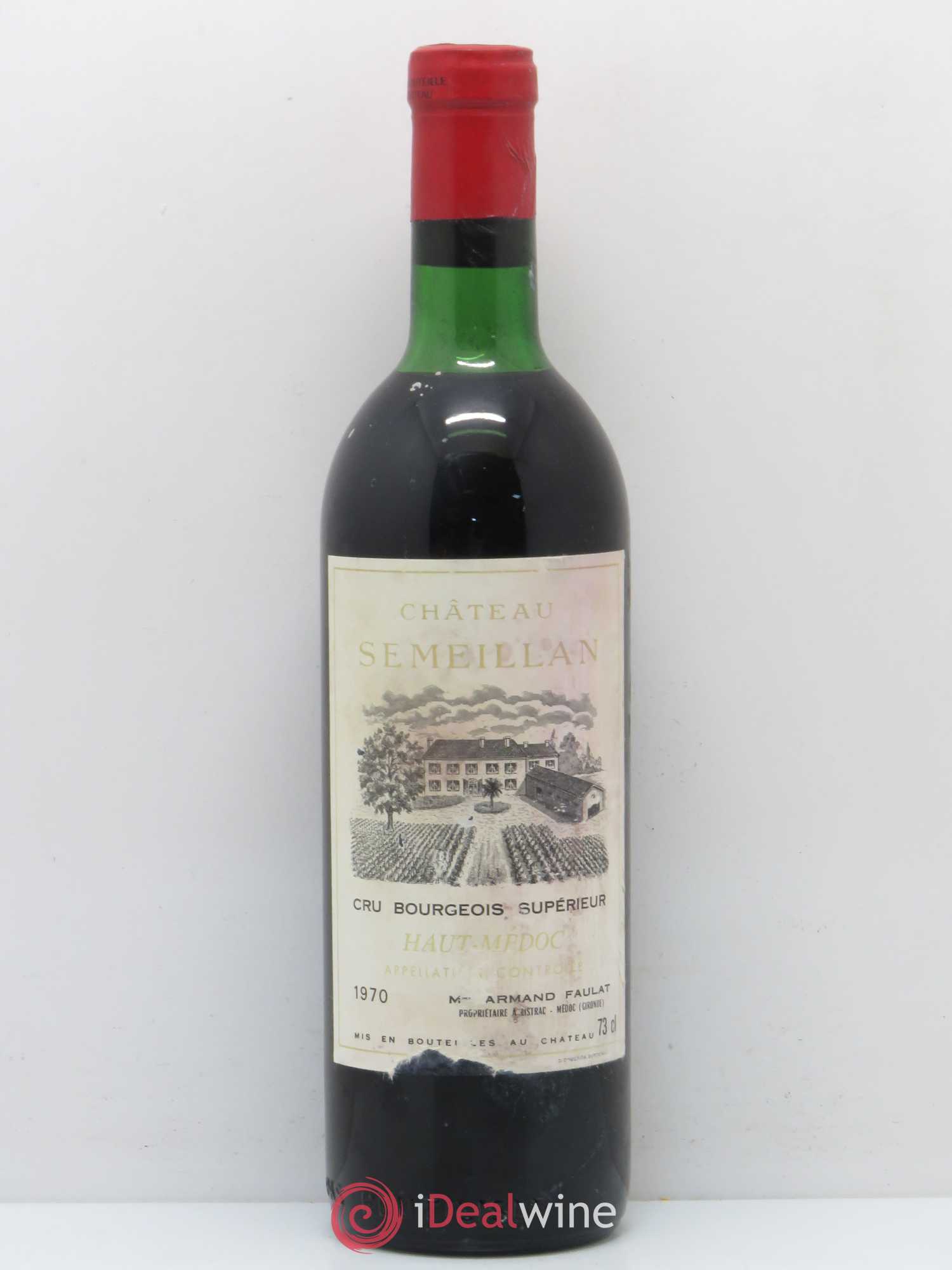 Haut Médoc Château Semeillan 1970 - Lot de 1 bouteille - 0