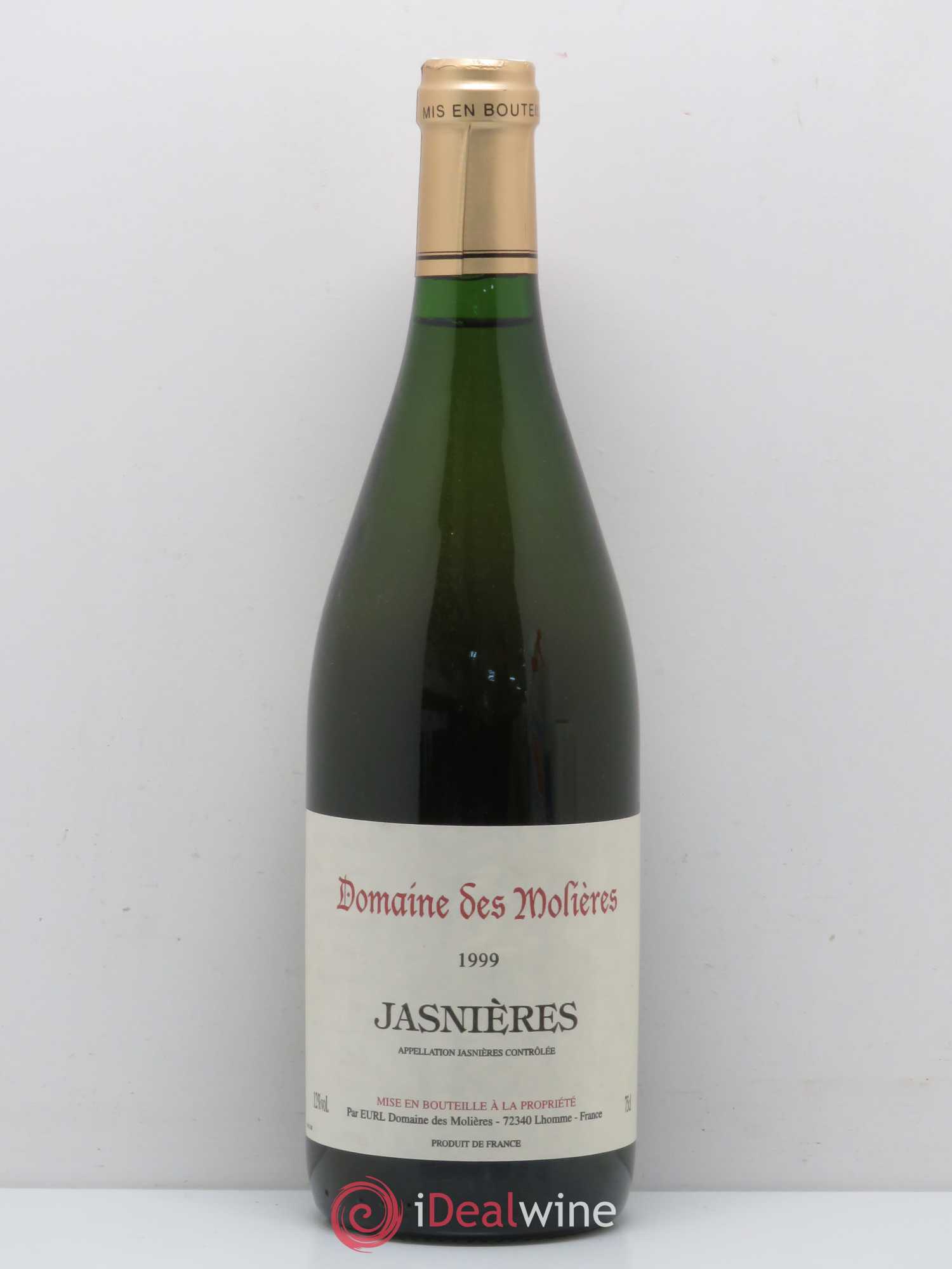 Jasnières Domaine Des Molieres 1999 - Posten von 1 Flasche - 0