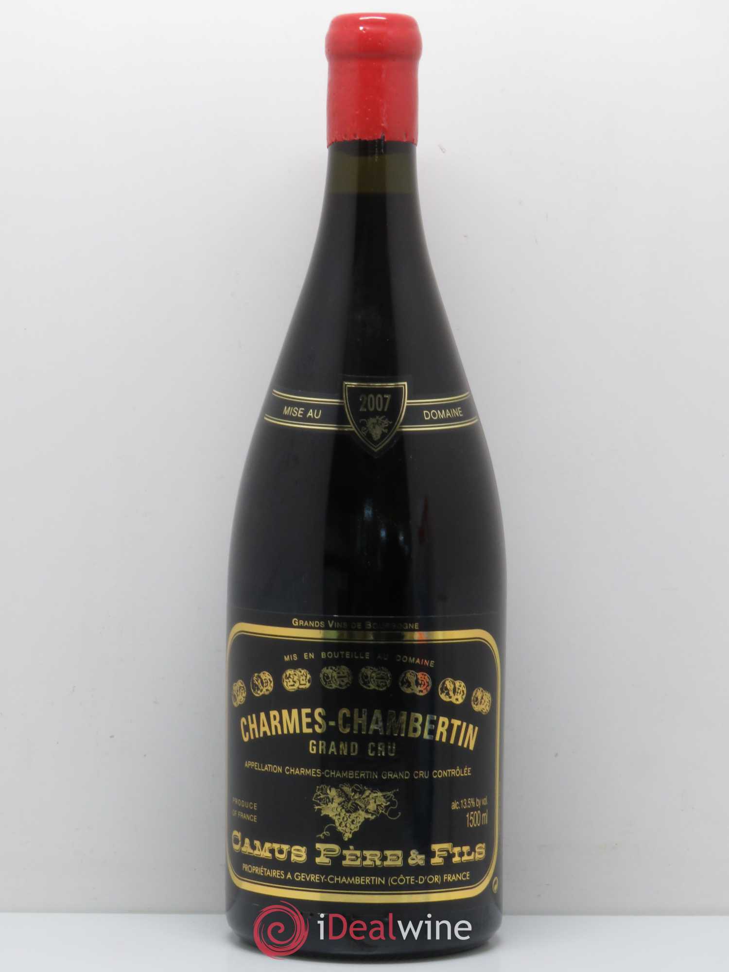 Charmes-Chambertin Grand Cru Camus Père et Fils (Domaine) 2007 - Lot de 1 magnum - 0