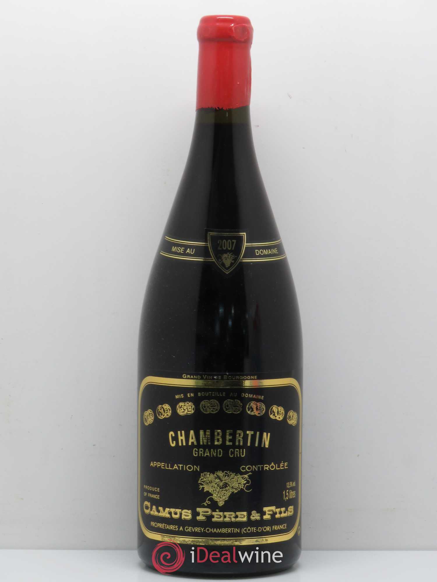 Chambertin Grand Cru Domaine Camus Pere Et Fils 2007 - Posten von 1 Magnum - 0