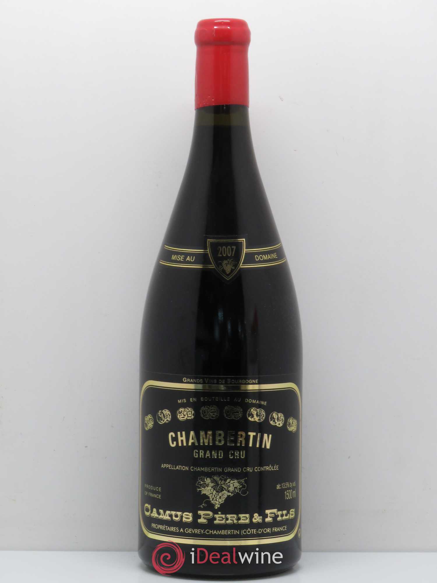 Chambertin Grand Cru Domaine Camus Pere Et Fils 2007 - Posten von 1 Magnum - 0