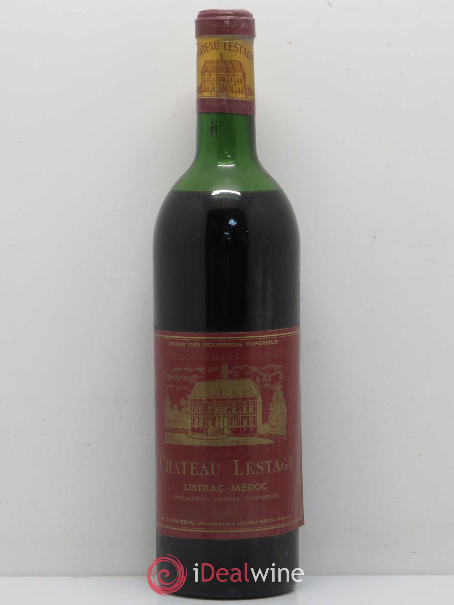 Château Lestage Cru Bourgeois 1964 - Lot de 1 bouteille - 0