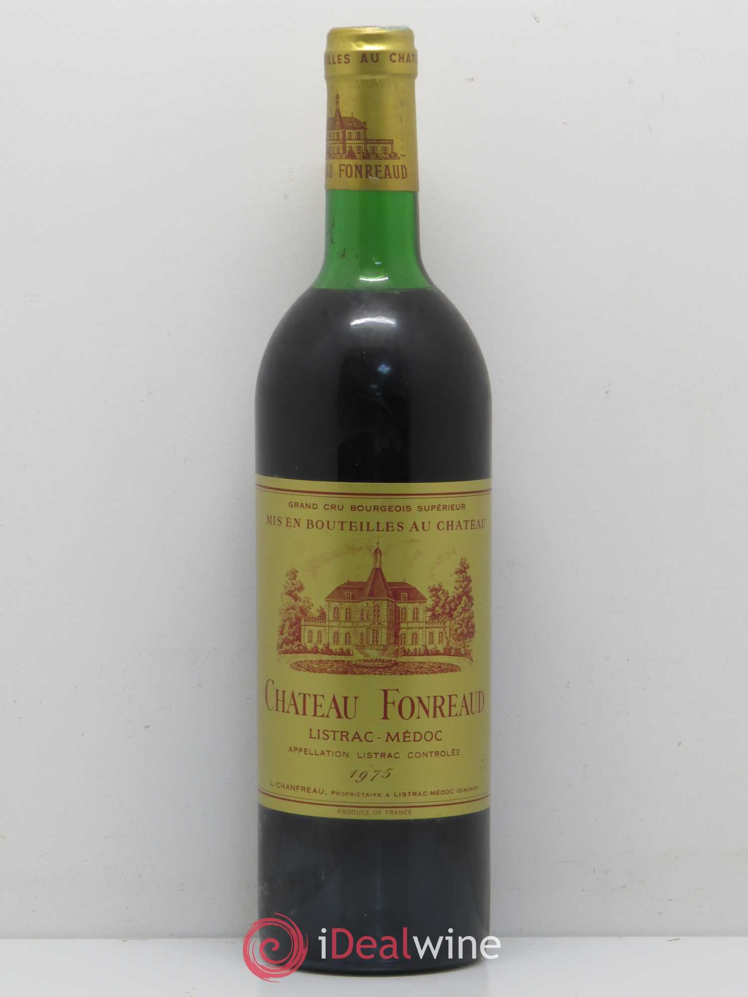 Château Fonréaud Cru Bourgeois 1975 - Lot de 1 bouteille - 0
