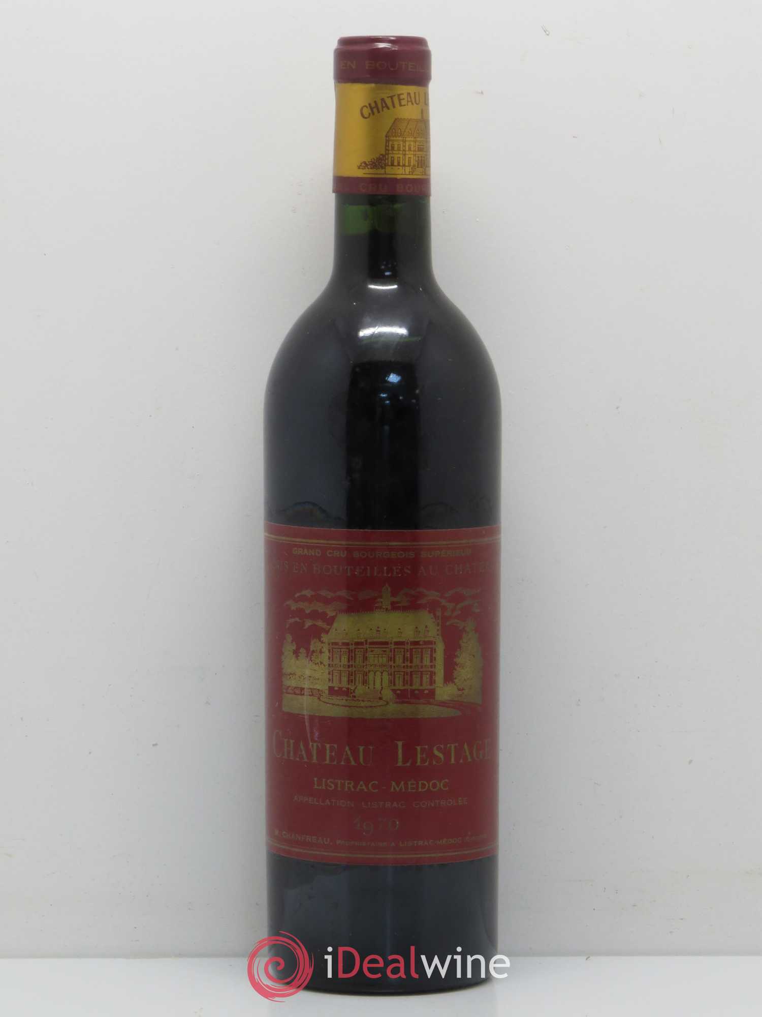 Château Lestage Cru Bourgeois 1970 - Lot de 1 bouteille - 0