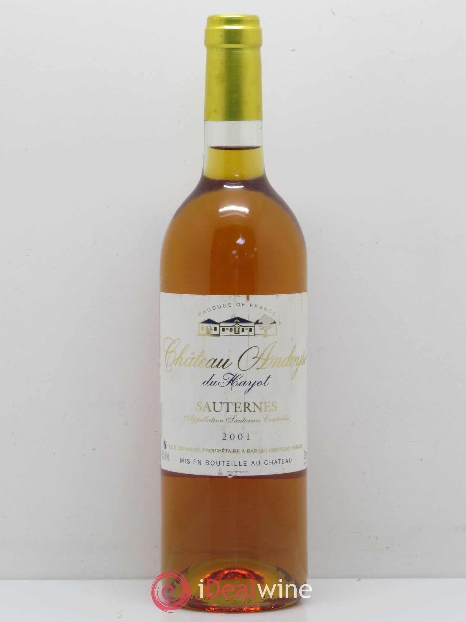 Château Andoyse 2001 - Lotto di 1 bottiglia - 0