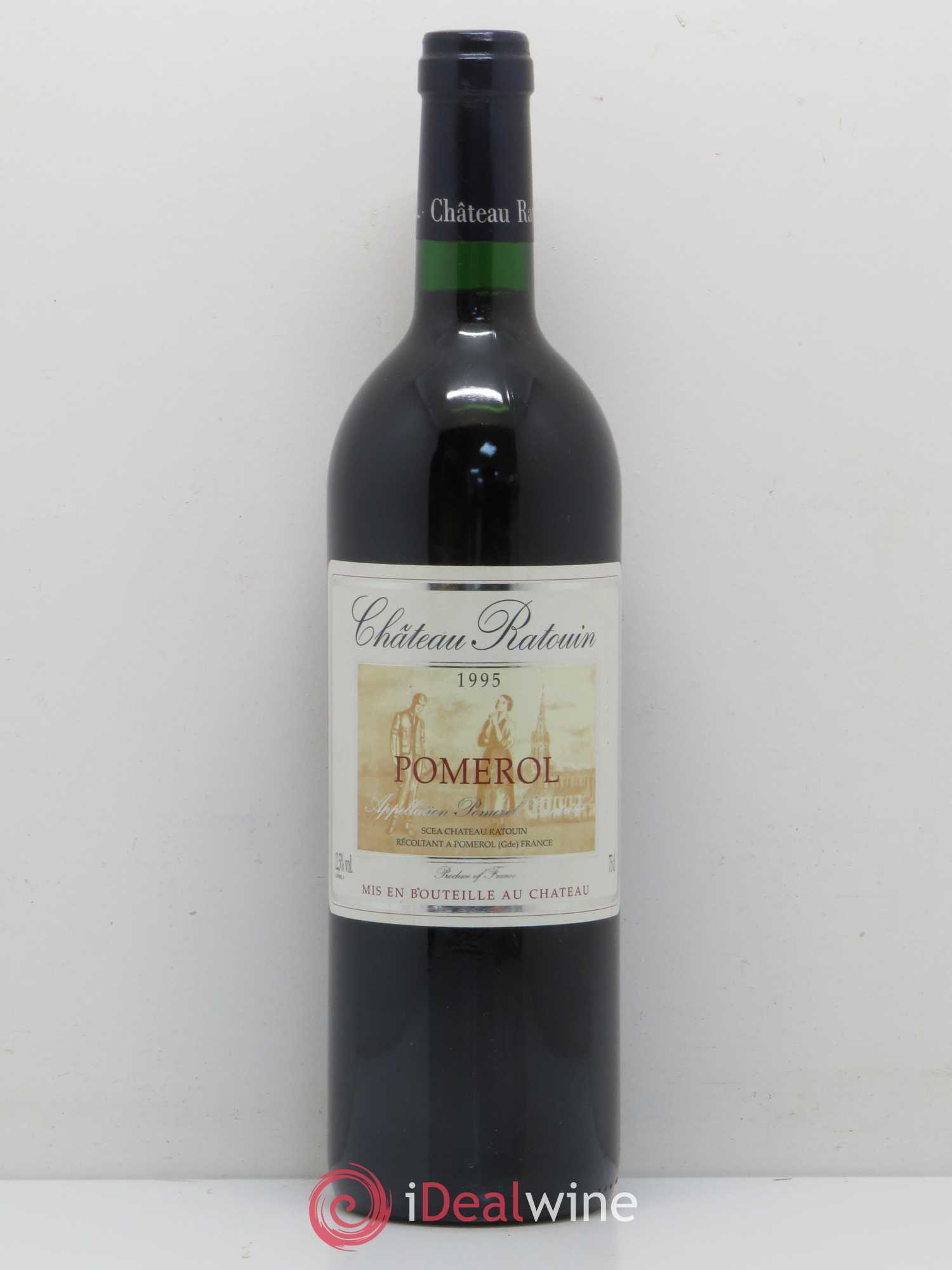 Pomerol Château Ratouin 1995 - Lot de 1 bouteille - 0