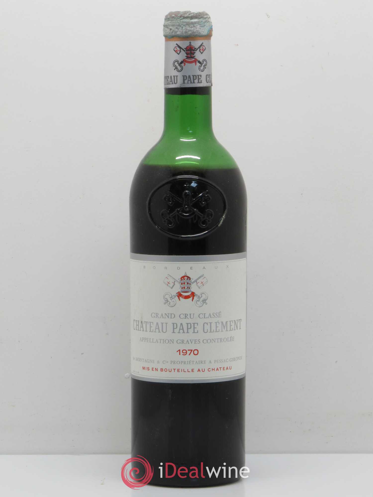 Château Pape Clément Cru Classé de Graves 1970 - Lot de 1 bouteille - 0