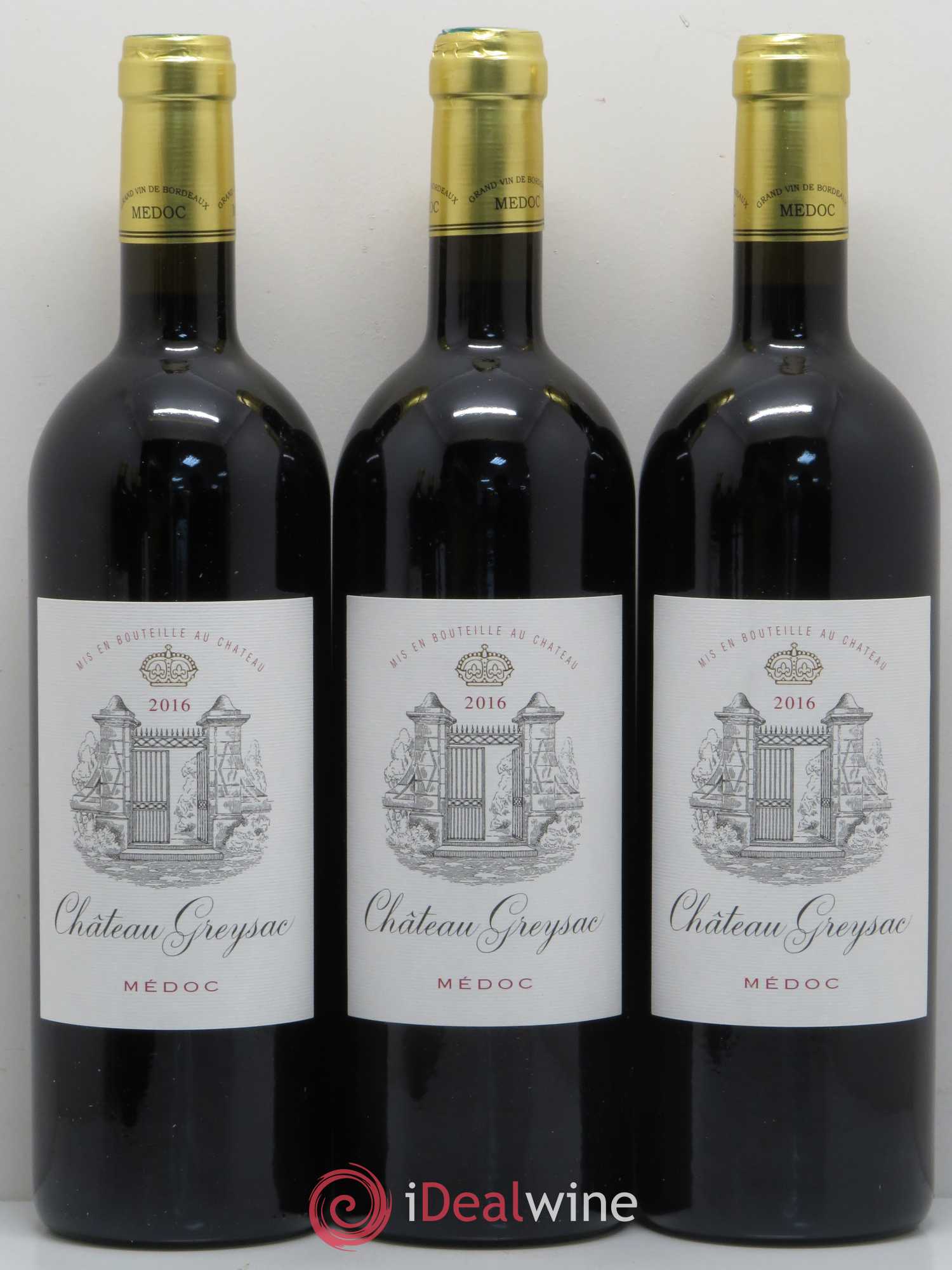 Château Greysac Cru Bourgeois 2016 - Lot de 6 bouteilles - 1