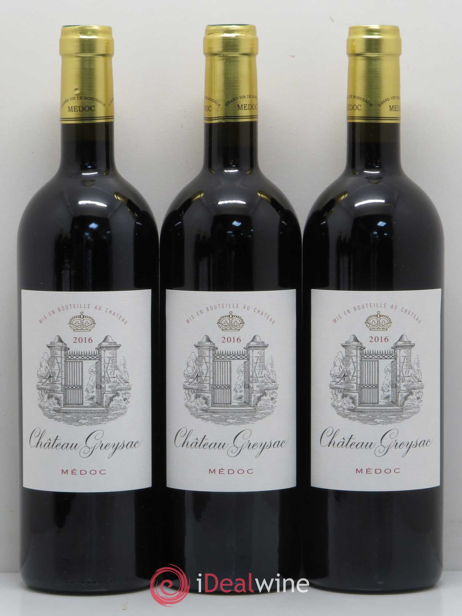 Château Greysac Cru Bourgeois 2016 - Lot de 6 bouteilles - 1