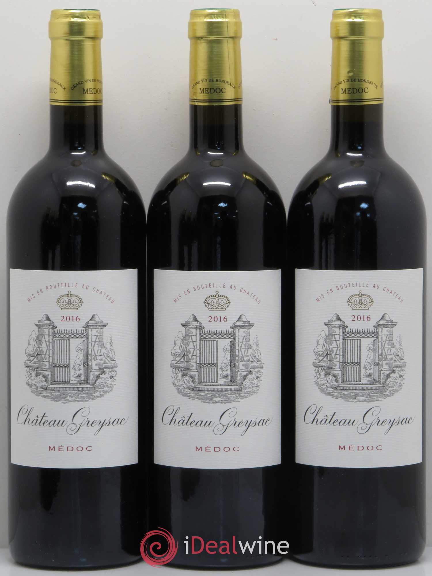 Château Greysac Cru Bourgeois 2016 - Lot de 6 bouteilles - 1